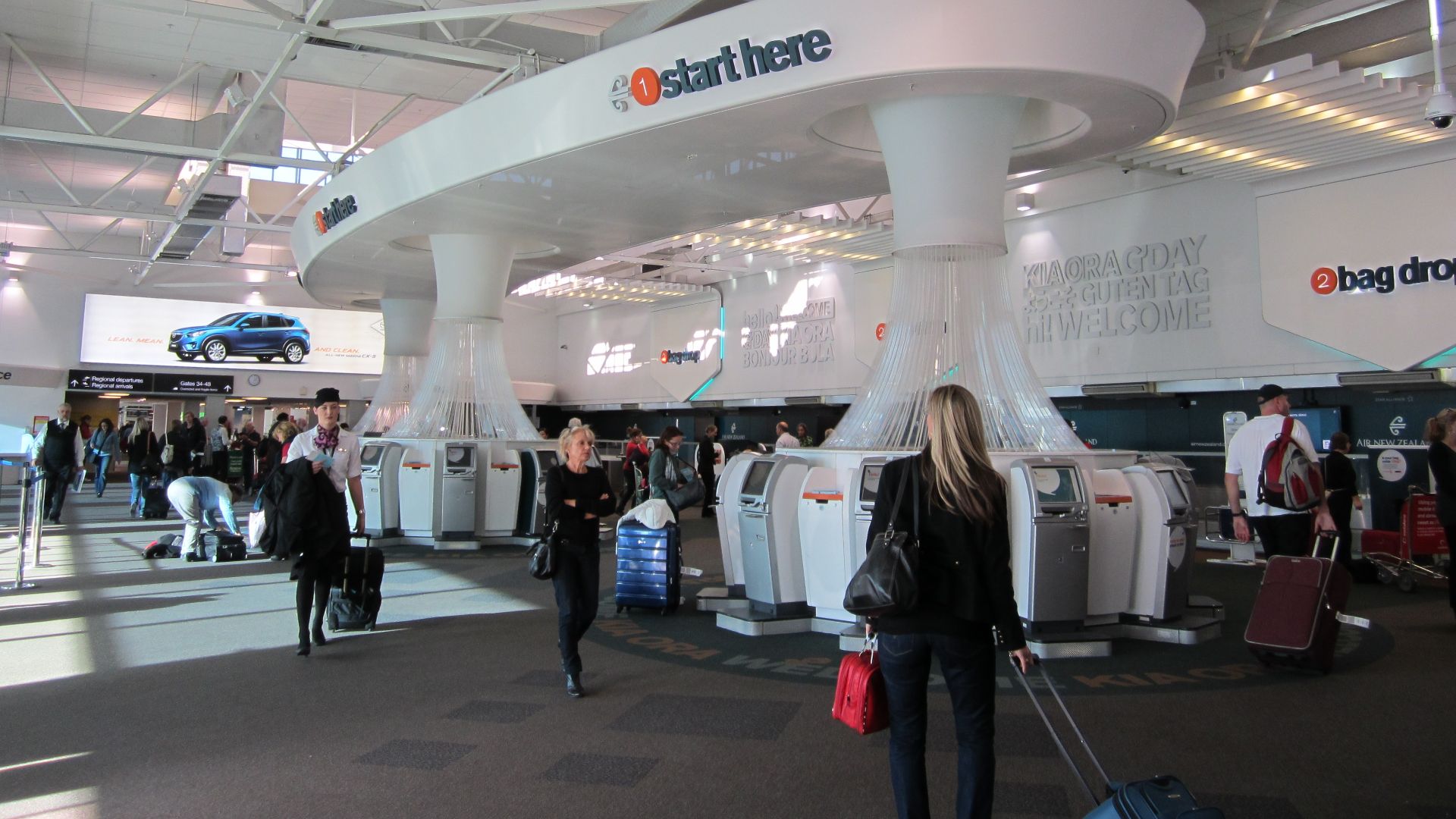 File:Air New Zealand check in hall at Auckland Airport June 2012.JPG