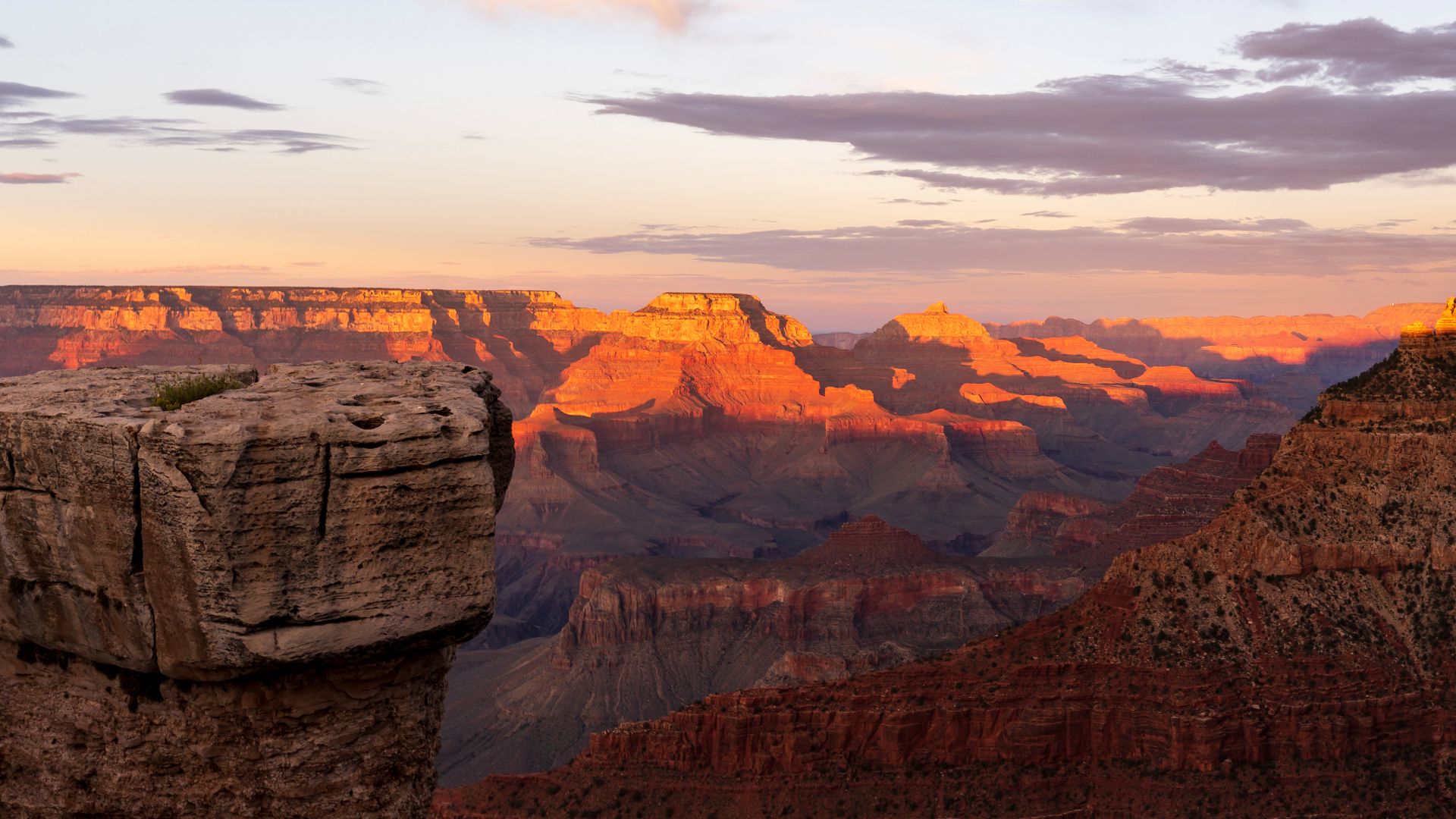 File:Grand Canyon South Rim at Sunset.jpg