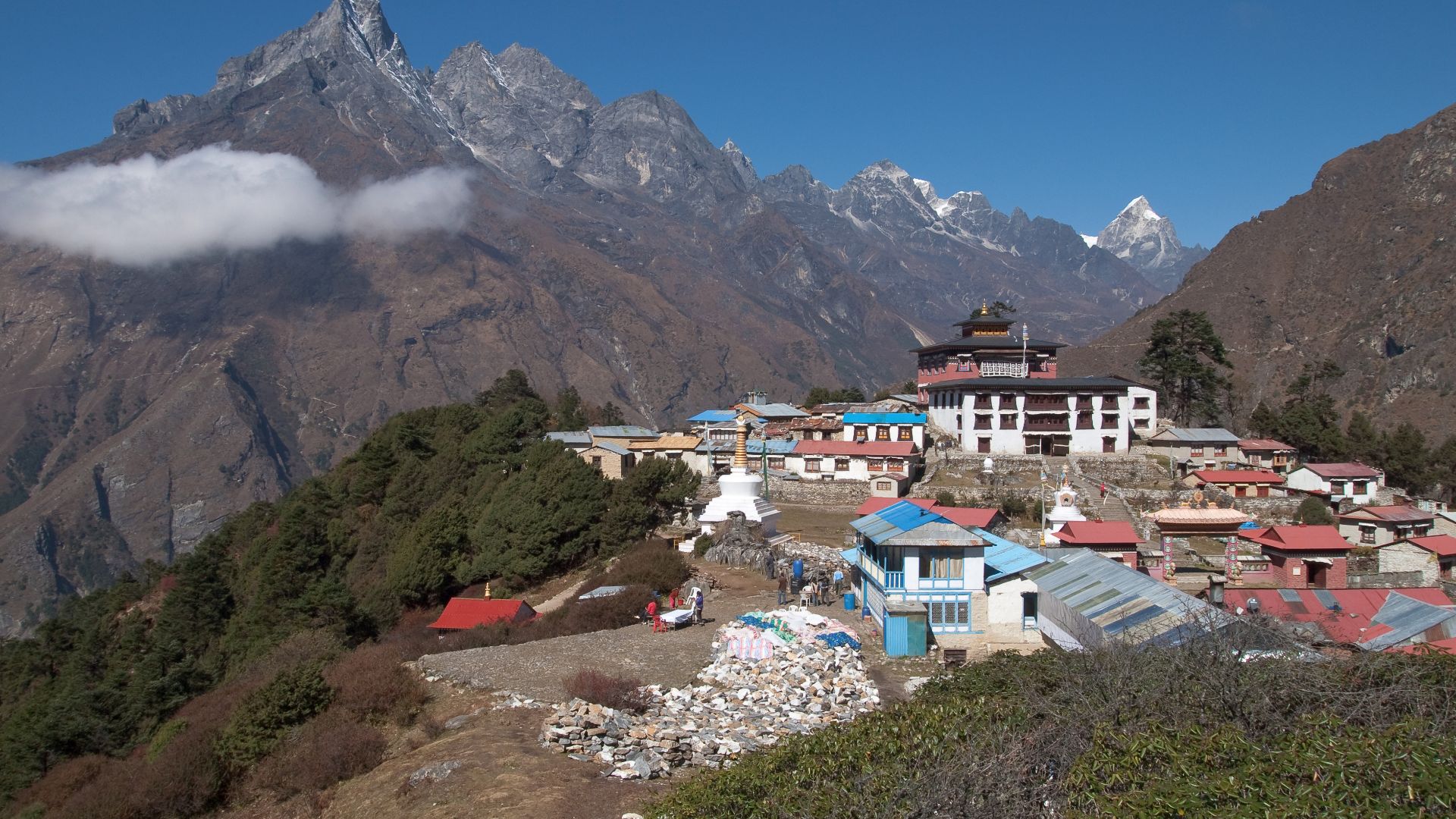 File:Tengboche, Mountains of Nepal.jpg