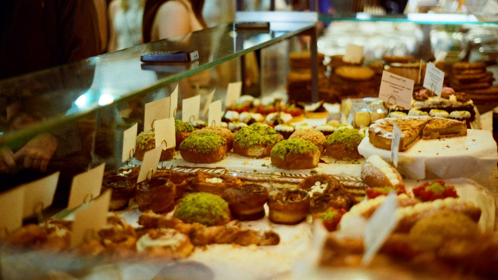 A bunch of food that is on a table