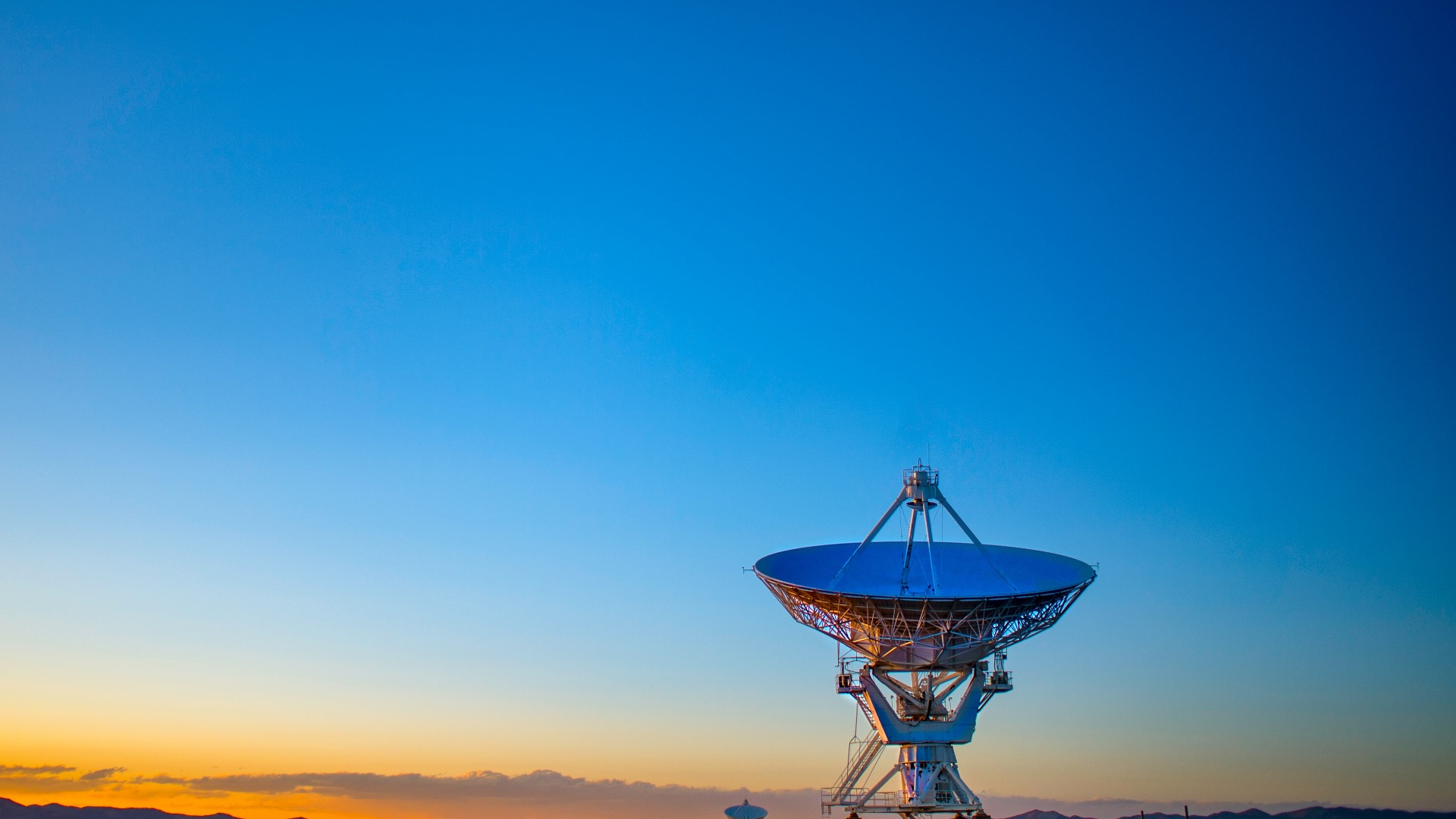 gray satellite disc on field
