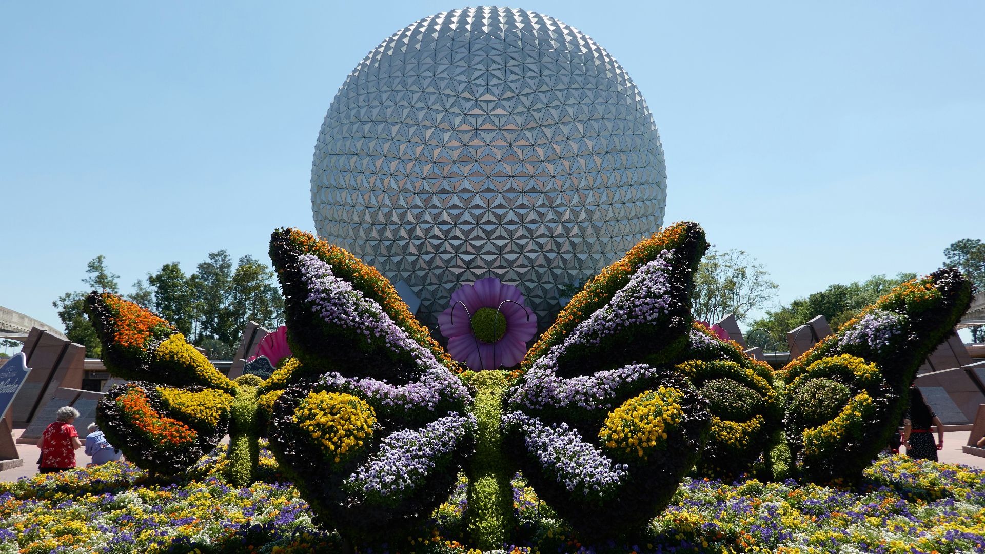 butterfly garden arts near dome structure at daytime