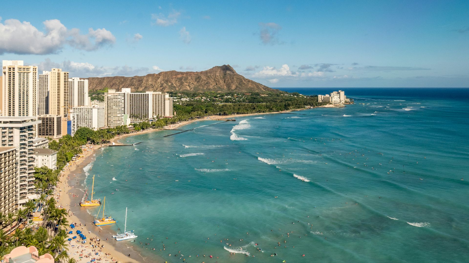 aerial photography of building near sea