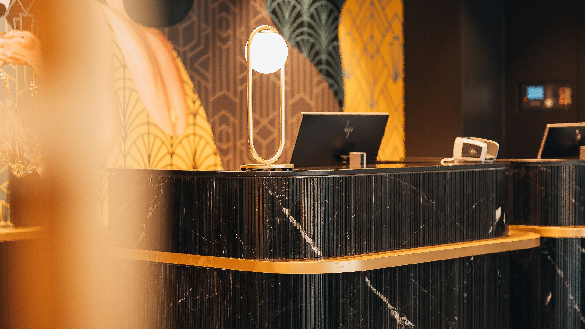 a large wooden sculpture