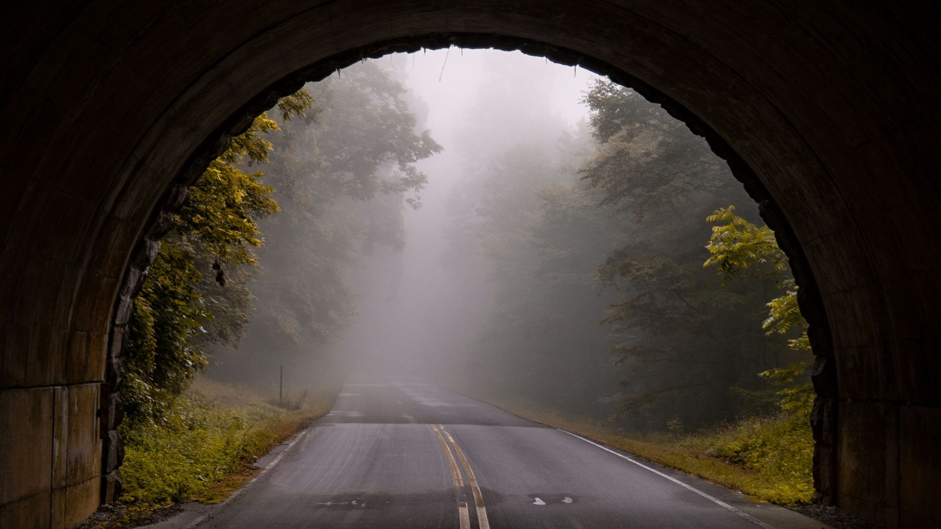 road tunnel wallpaper