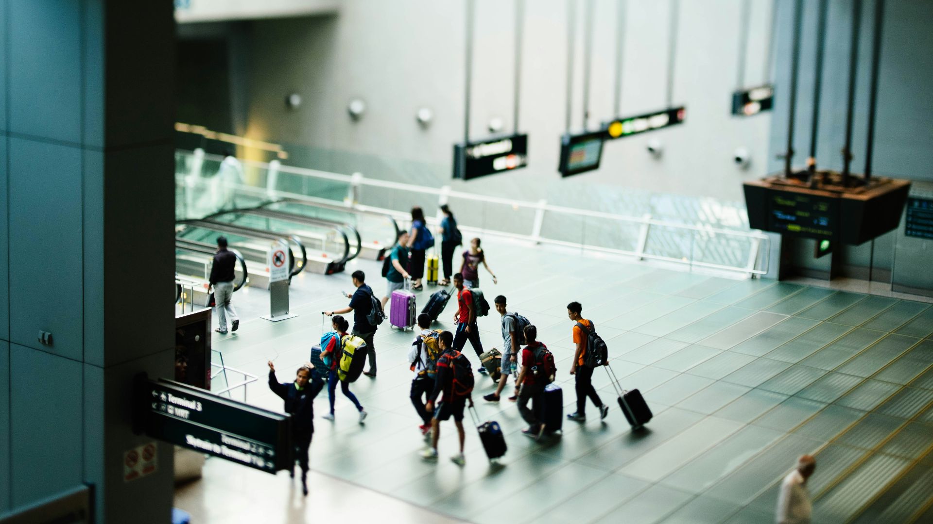 people walking inside establishment