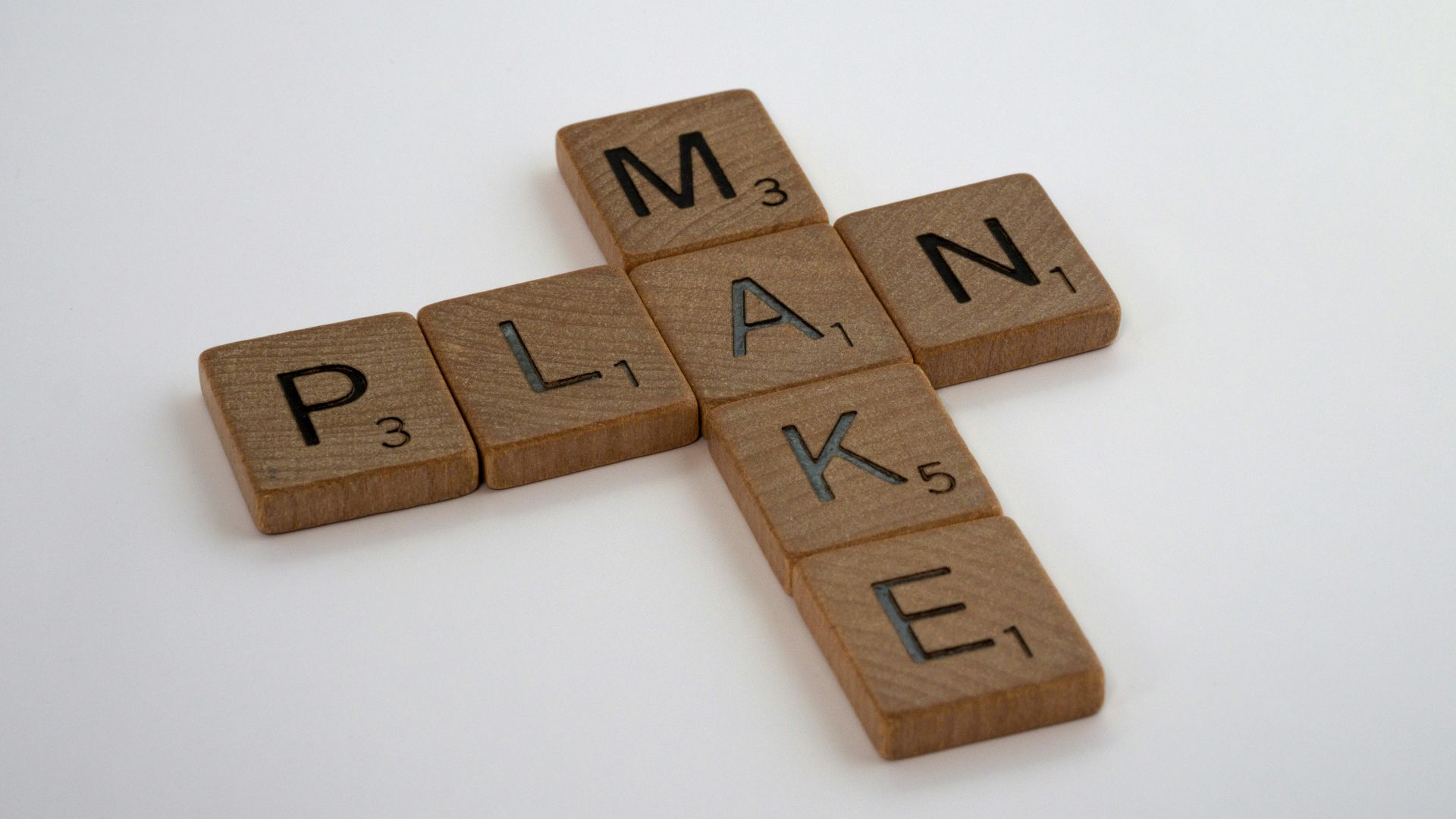 brown wooden blocks on white surface