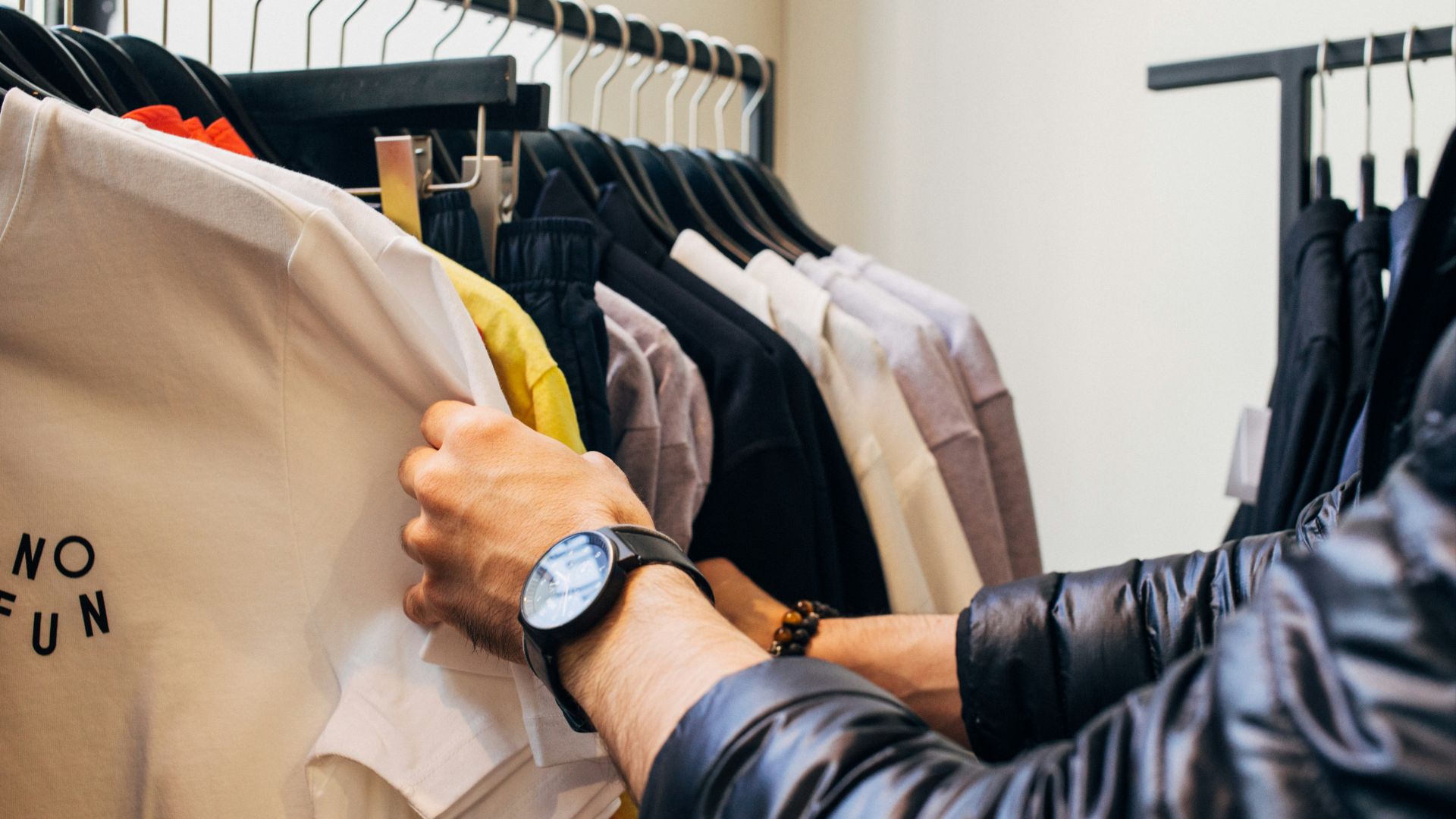 assorted-color clothes lot