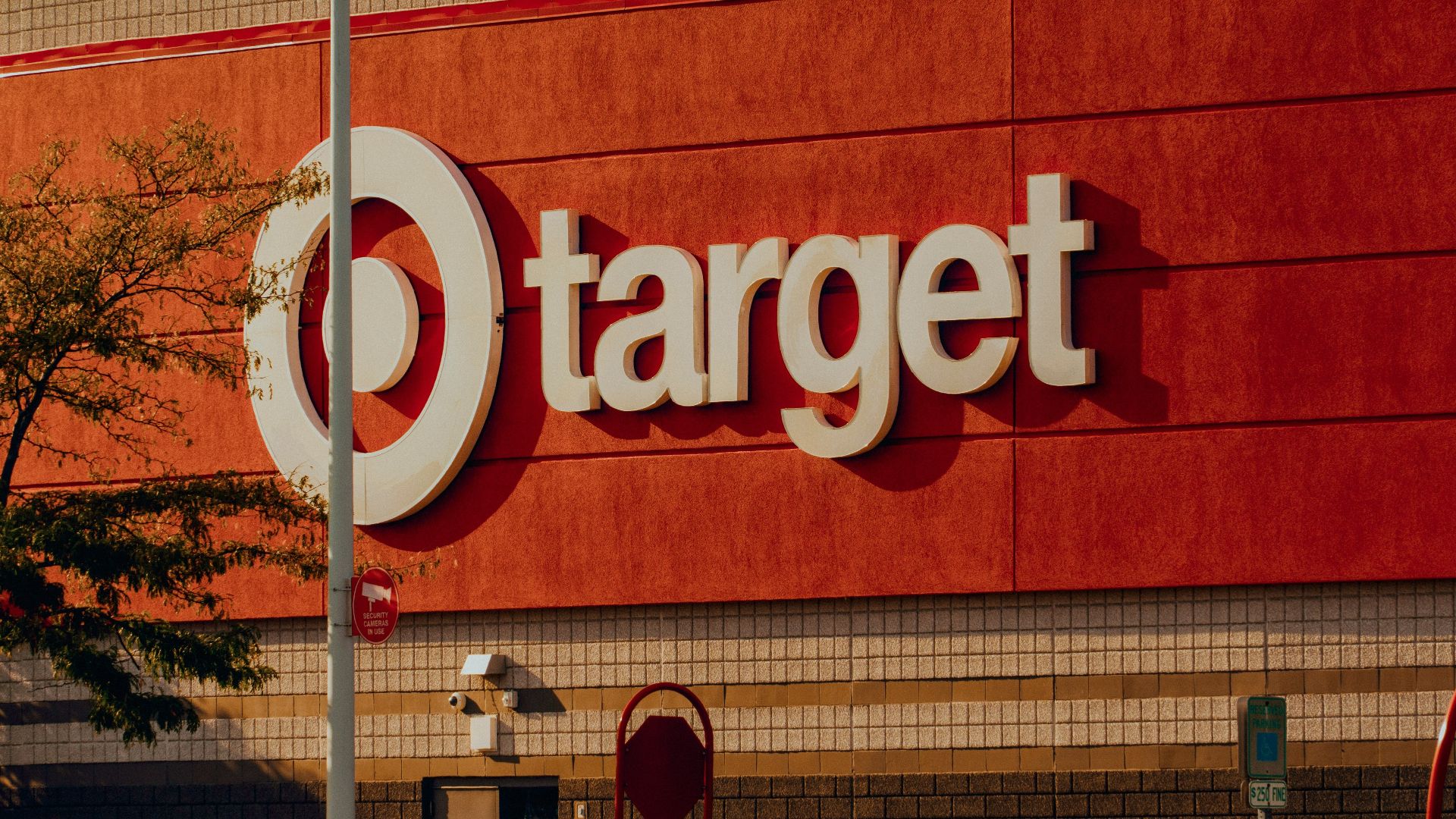 a target store with cars parked in front of it