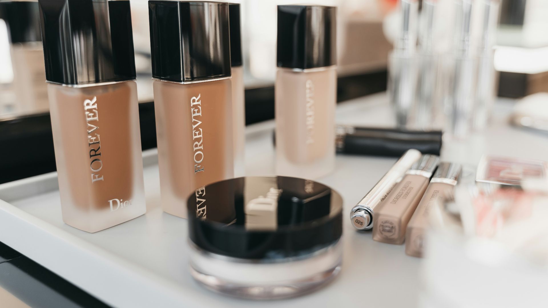 brown and black calvin klein perfume bottle