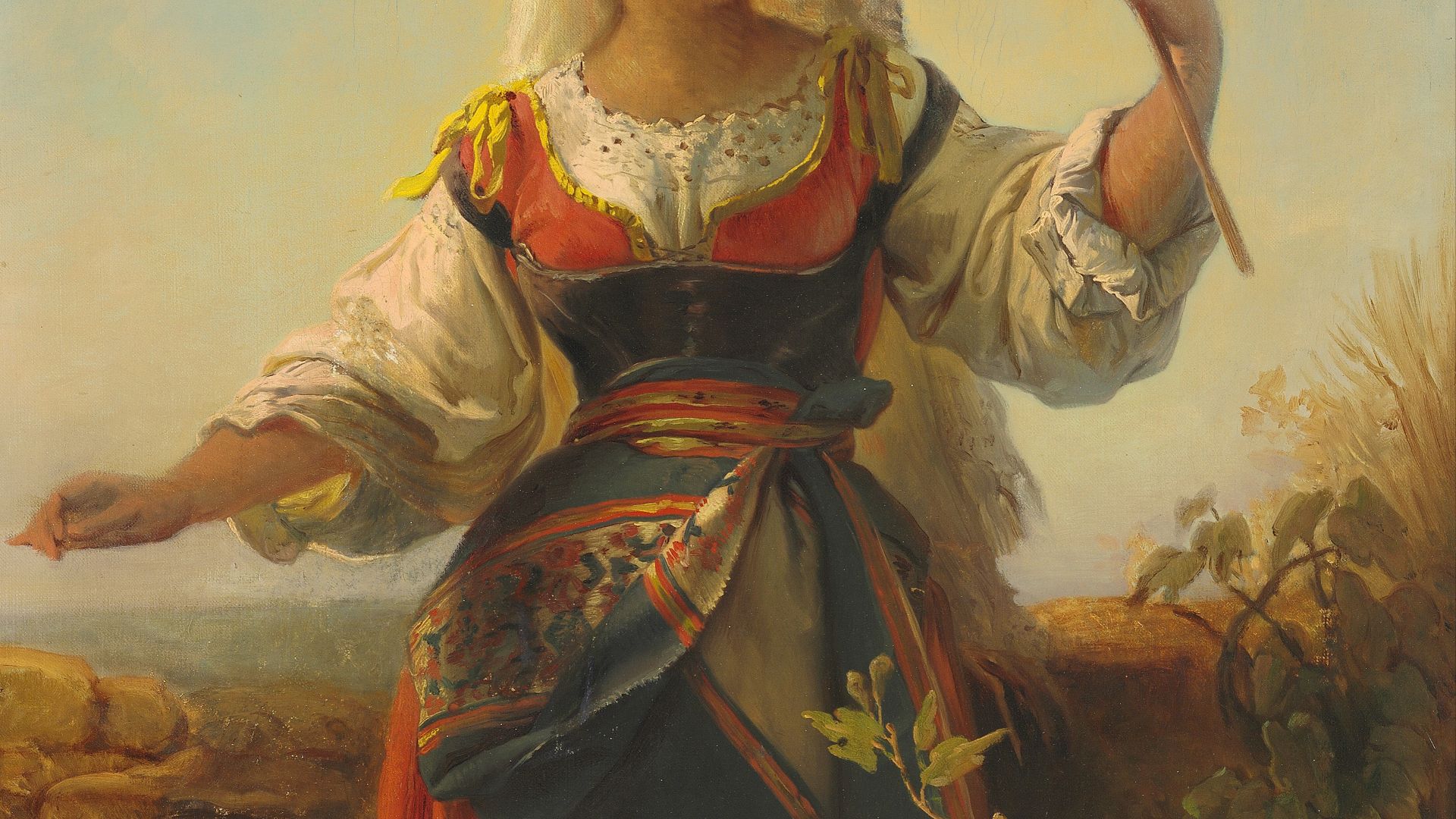 File:Elisabeth Jerichau Baumann - En kvinde fra Sardinien i egnsdragt - 1880.png
