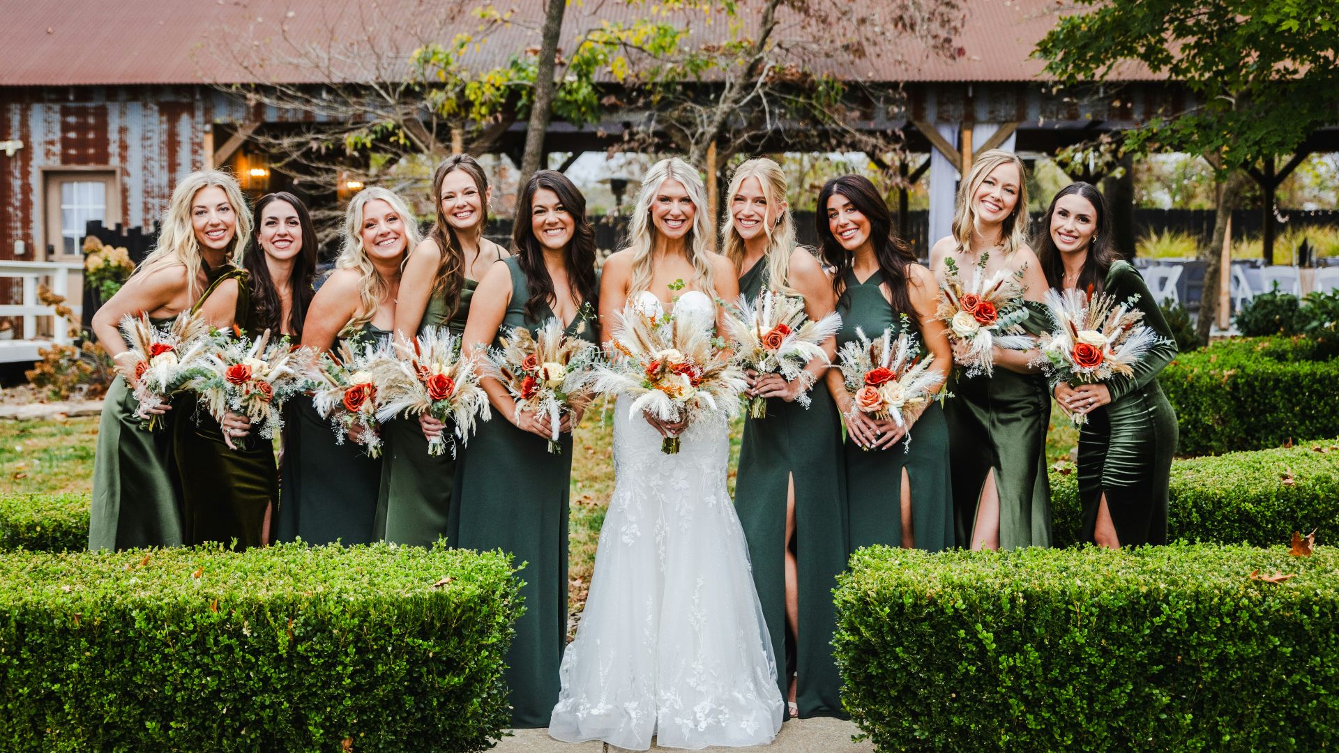 A group of women standing next to each other
