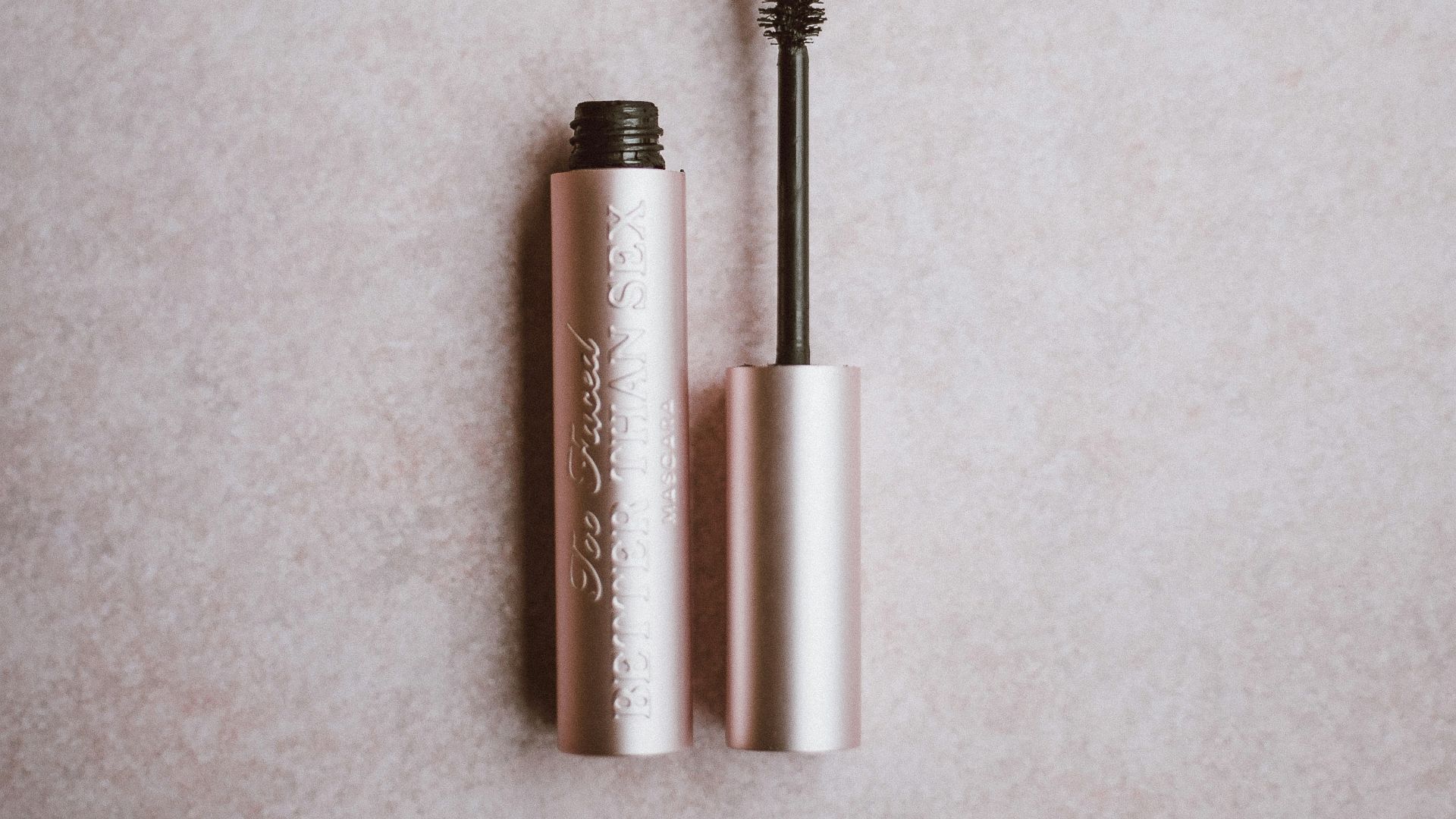 black Too Faced mascara