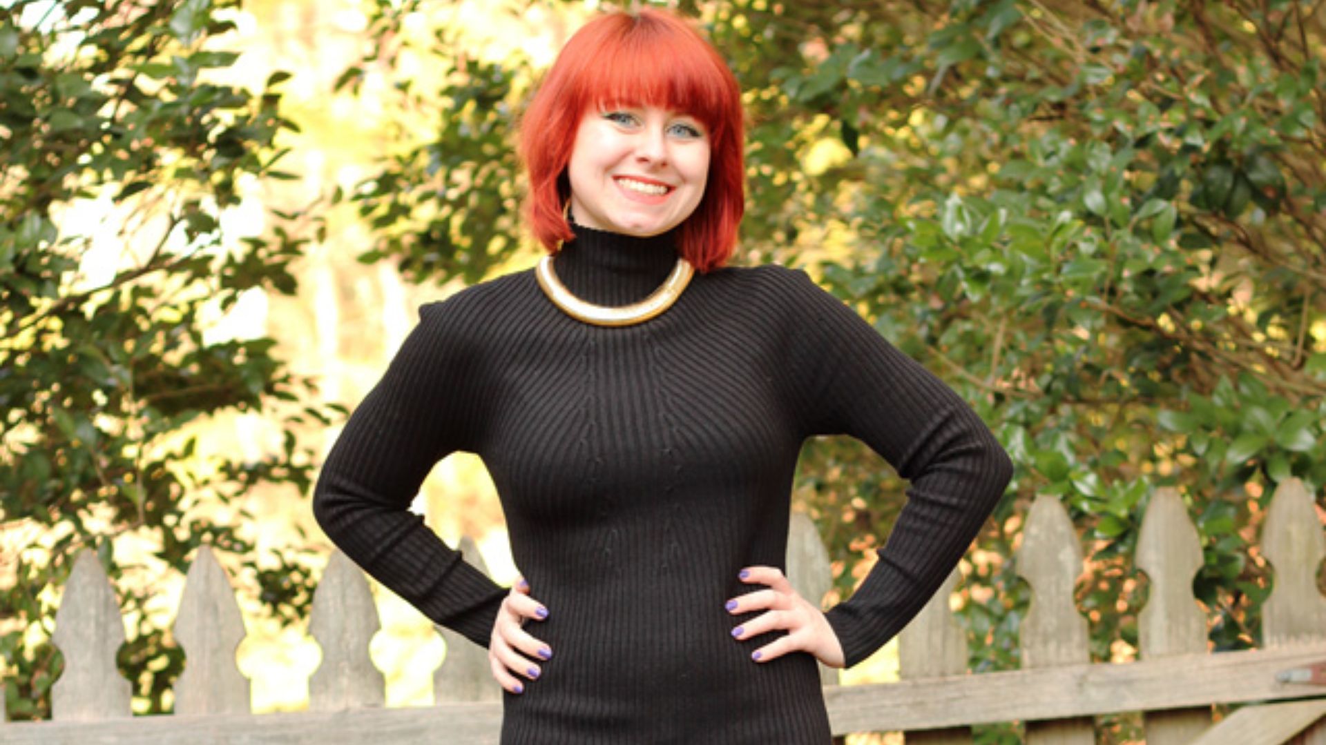 File:Turtleneck Bodycon Sweater Dress, Lace Tights, Gold Choker, and Ankle Boots.jpg