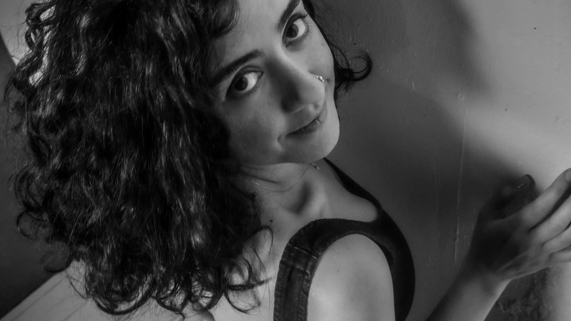 a woman posing for a picture