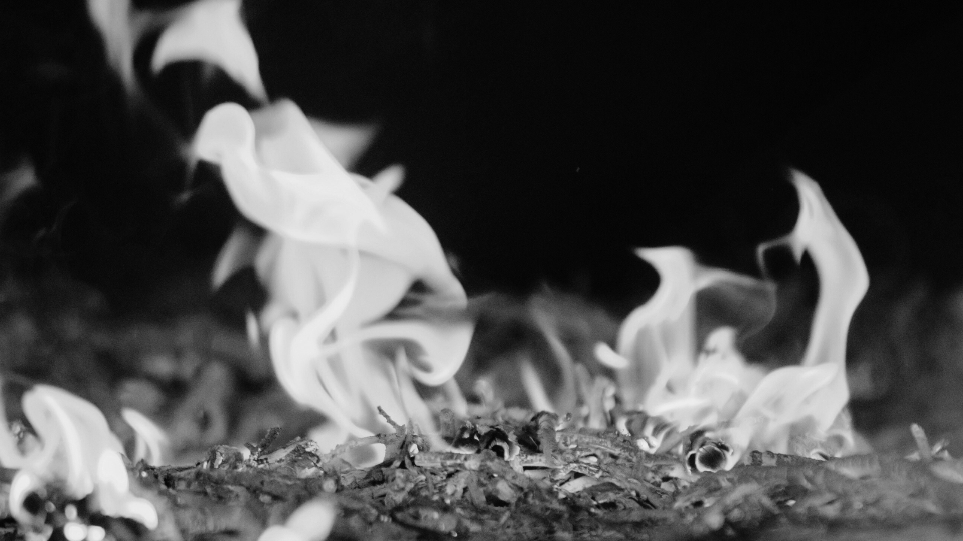 Fireplace Embers Glow