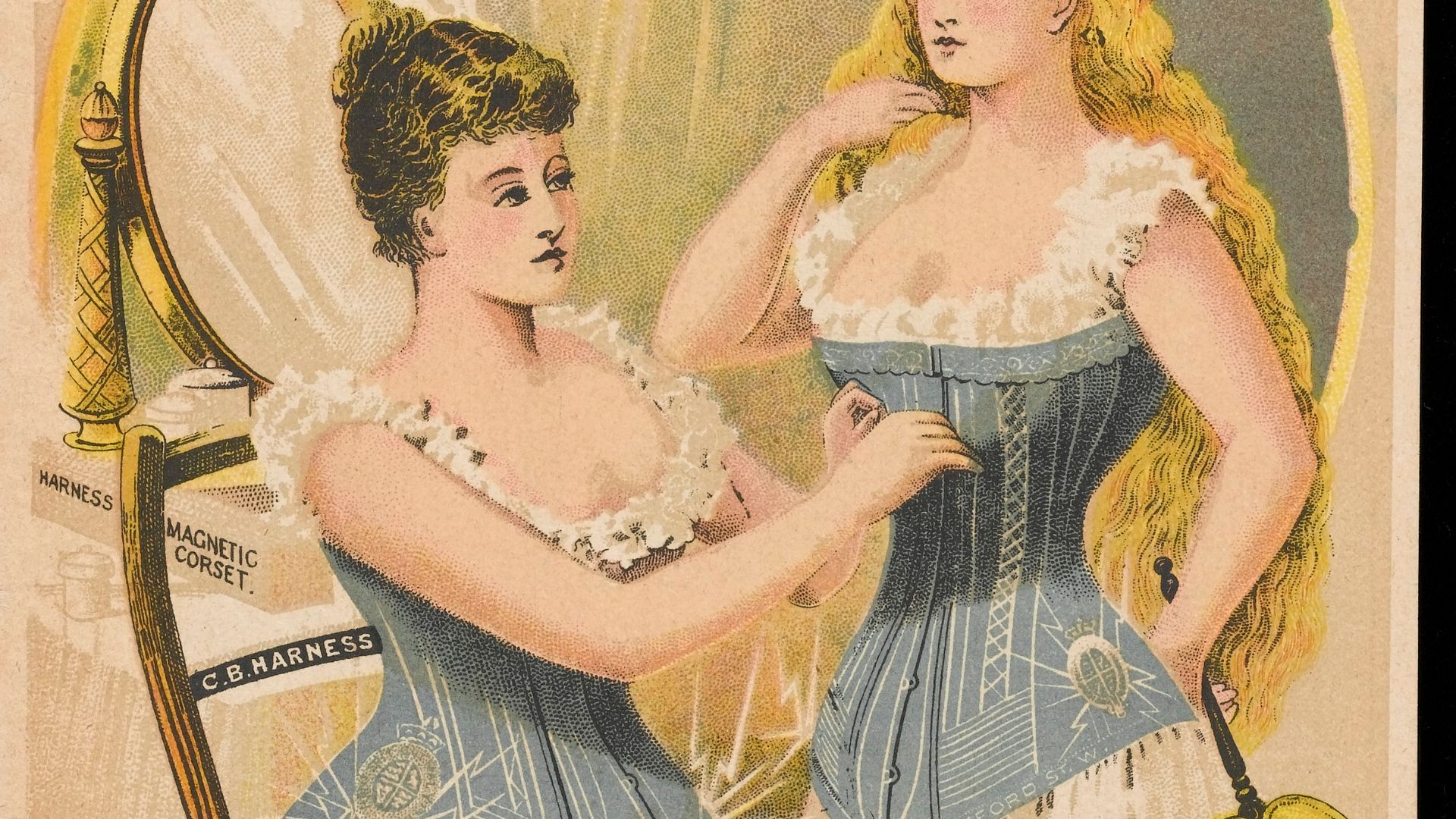 File:Advert for Harness' Magnetic Corsets Wellcome L0040418.jpg