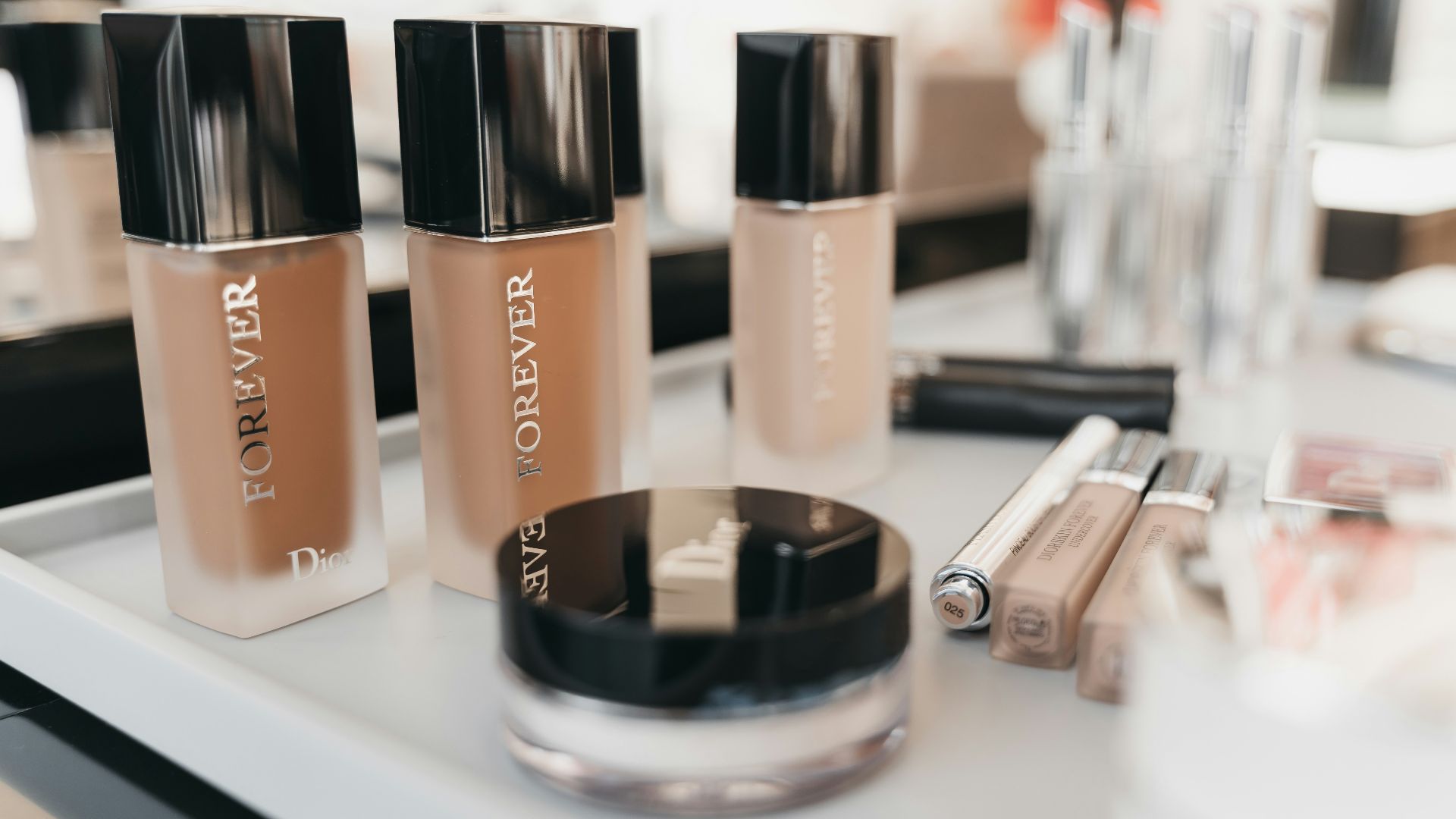 brown and black calvin klein perfume bottle