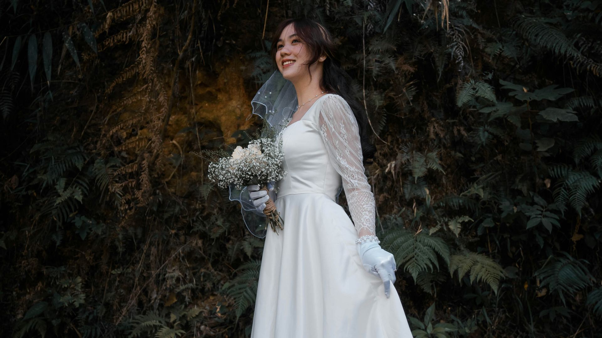 a man in a wedding dress