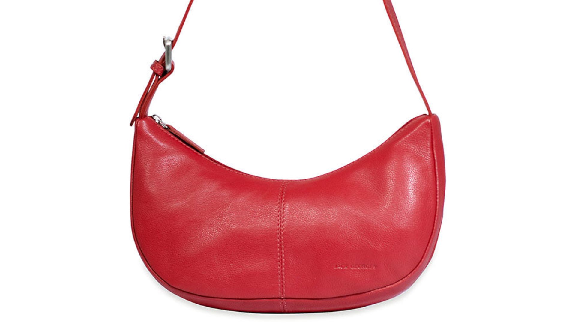 Leather Handbag - SOHO #1214 Half Moon Hobo Bag | Jack Georges