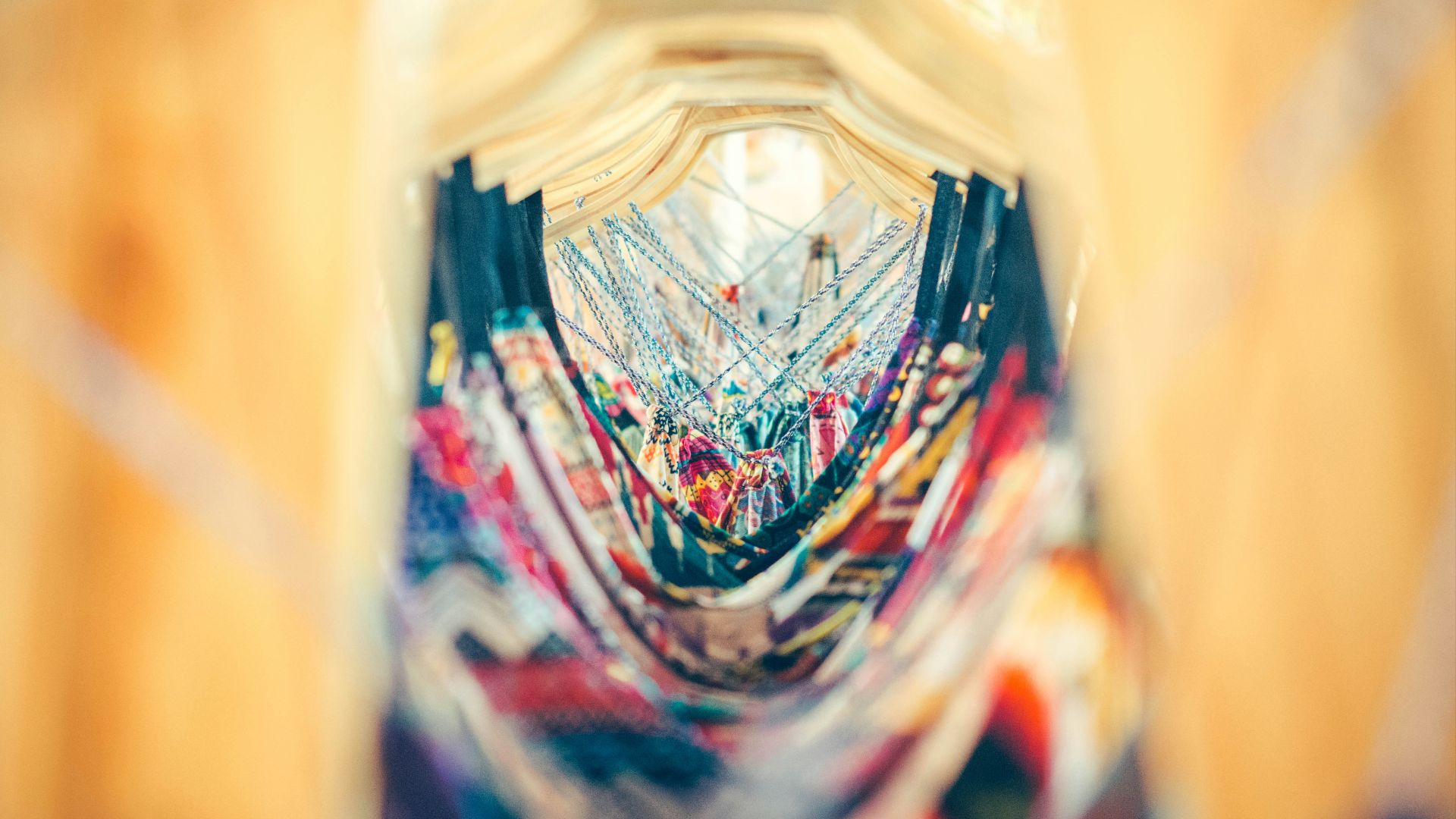 red, white, and black scoop-neck top