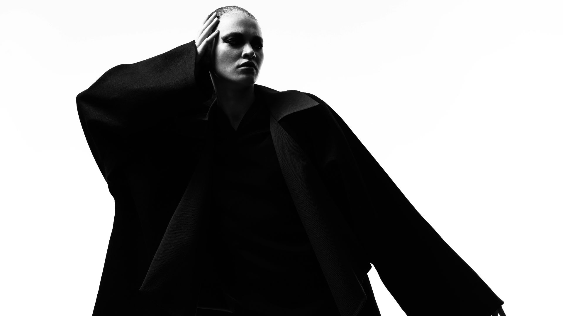 man in black suit jacket