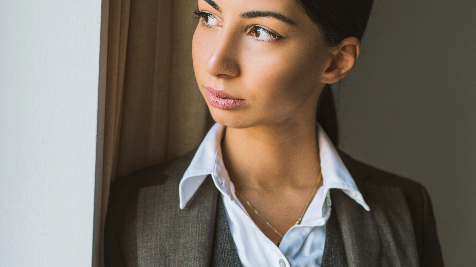 man in black suit jacket