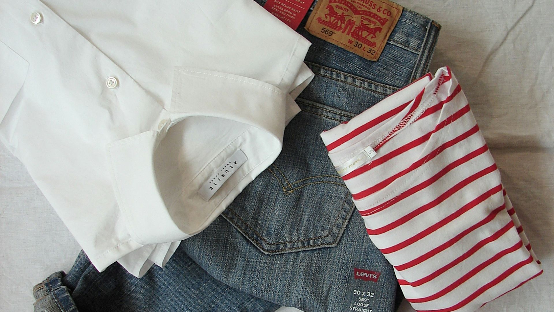 women's assorted clothes