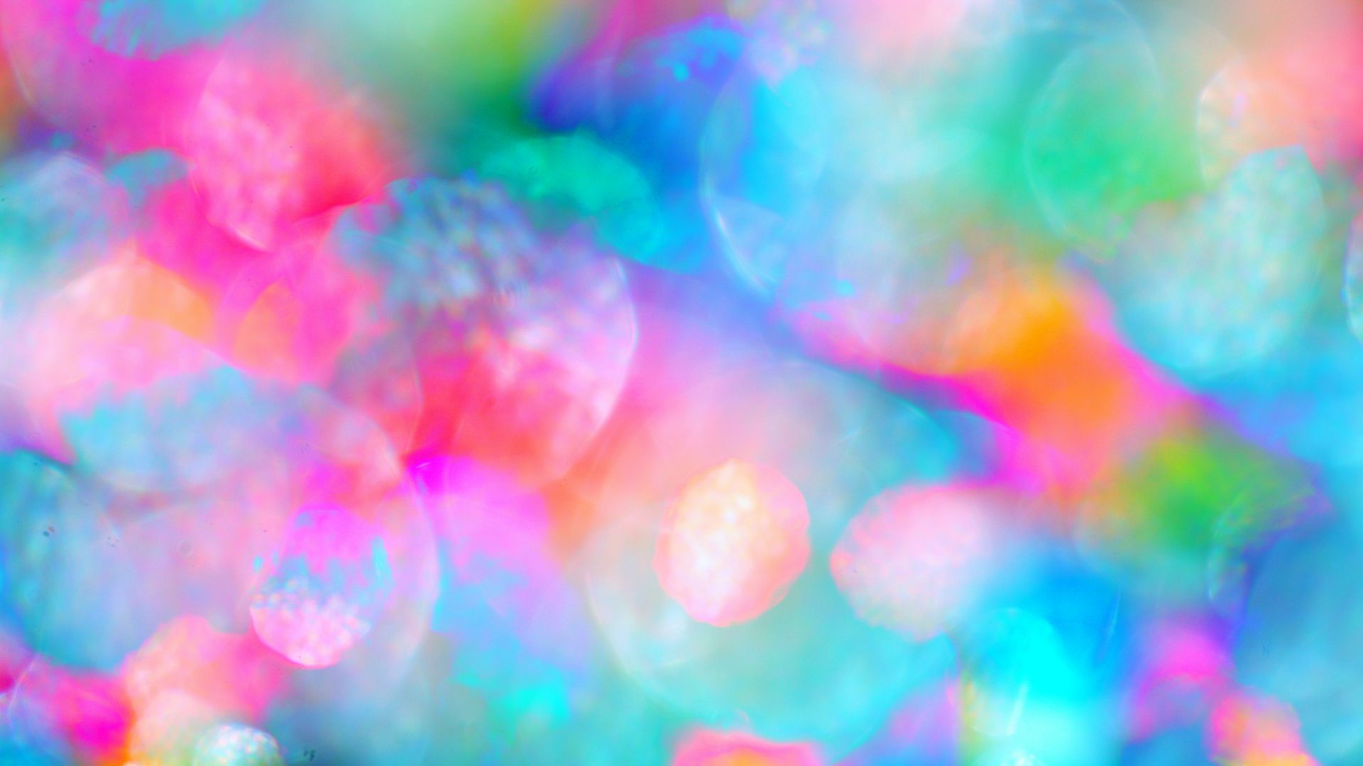 pink and green bokeh lights