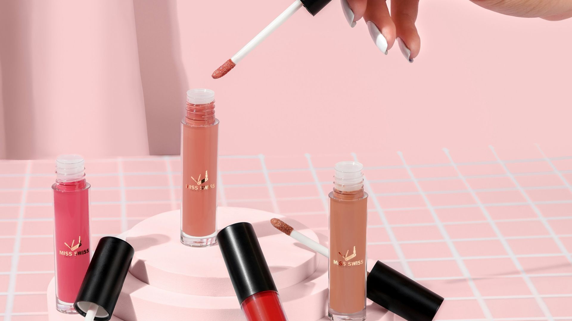 person holding black and silver pen