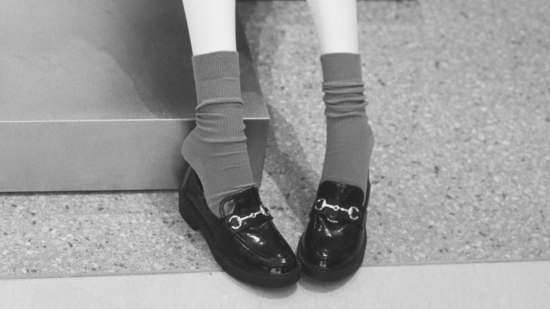 a person's legs and feet