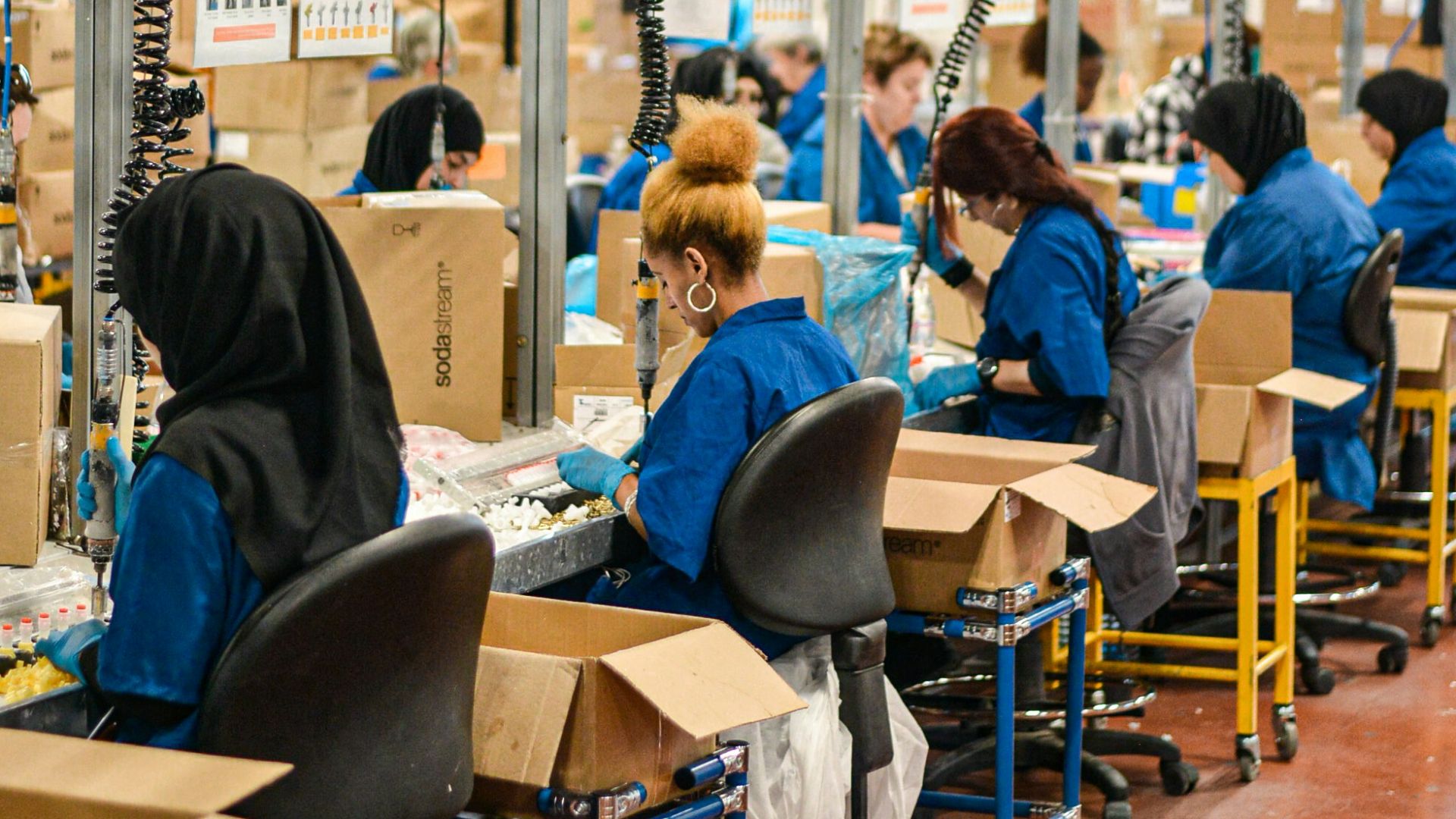 people sitting on chair inside room