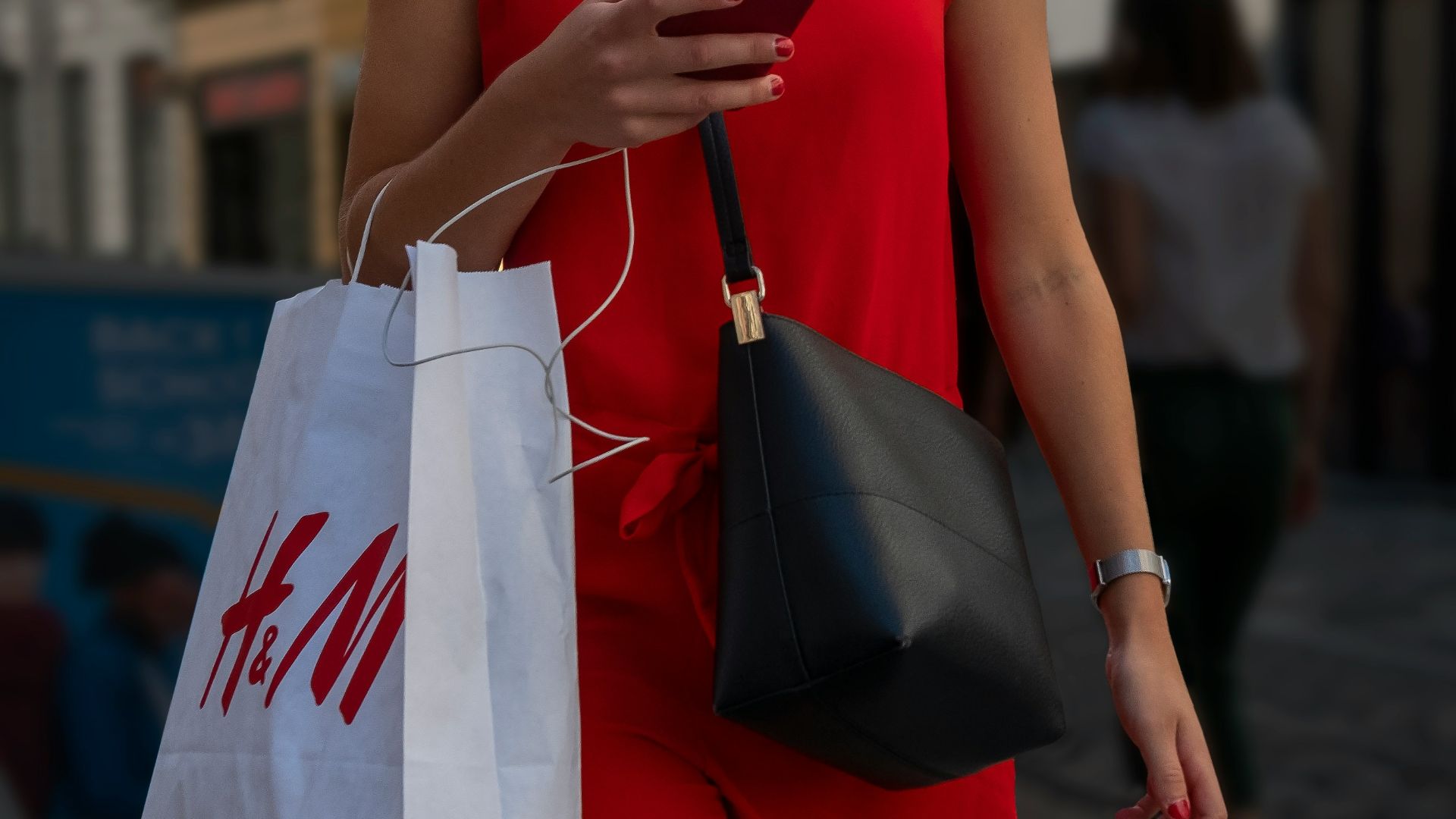 black leather crossbody bag