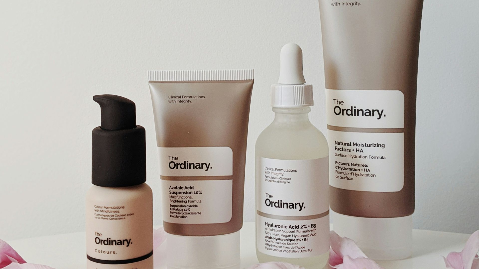 white and black plastic bottles