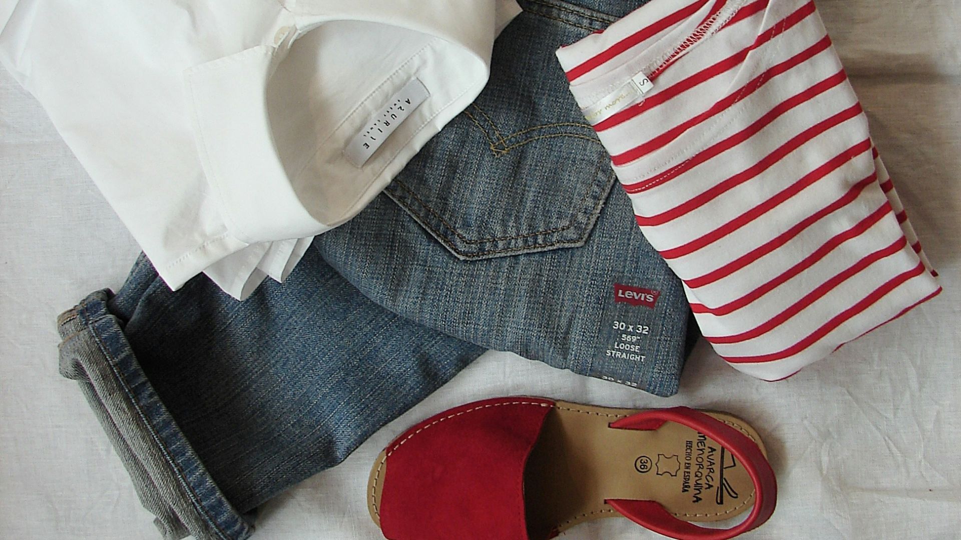 women's assorted clothes