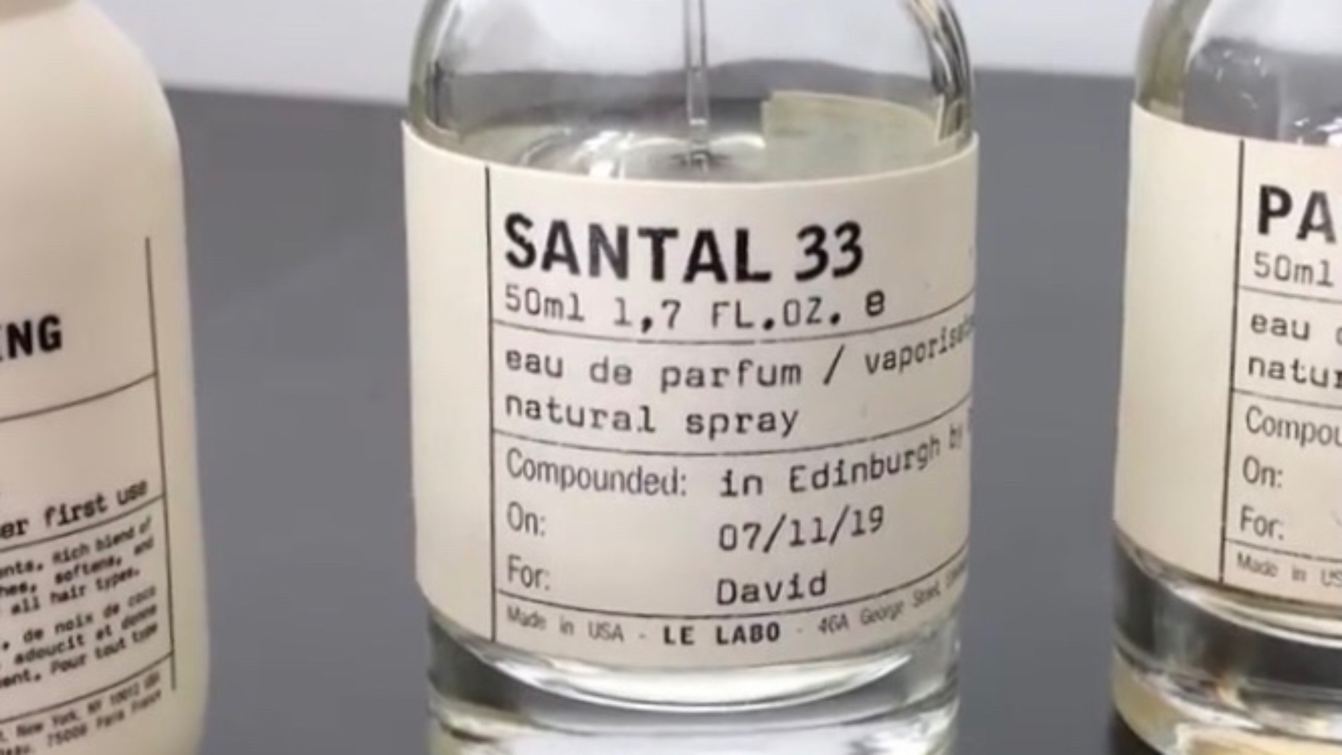 File:Le Labo Santal 33 in a 50 milliliter bottle.jpg