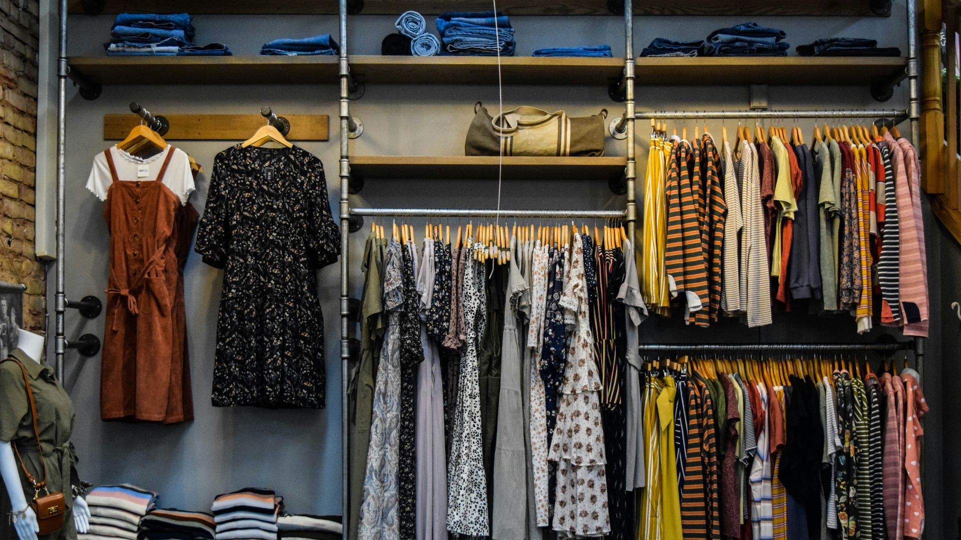 assorted-color clothes