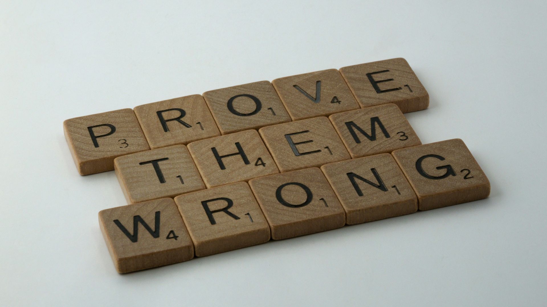 brown wooden blocks on white table