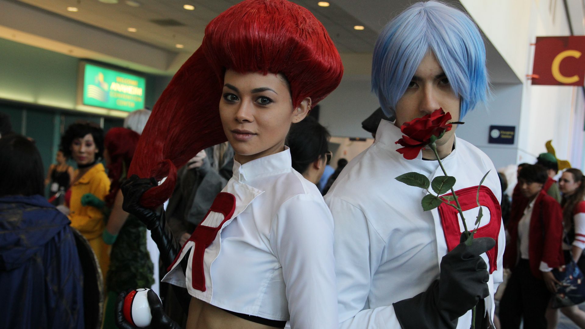File:Team Rocket Cosplayers at WonderCon 2017 - 01.jpg