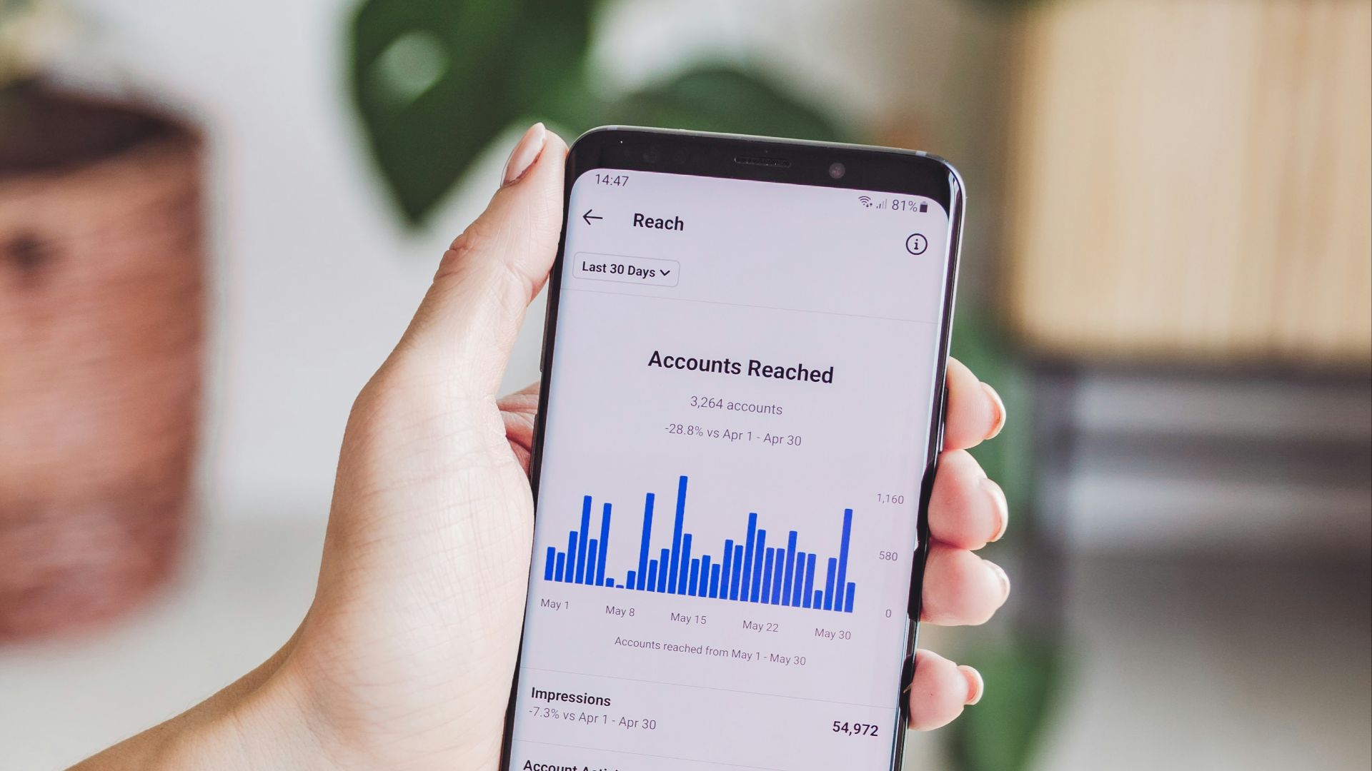 a person holding a cell phone in their hand