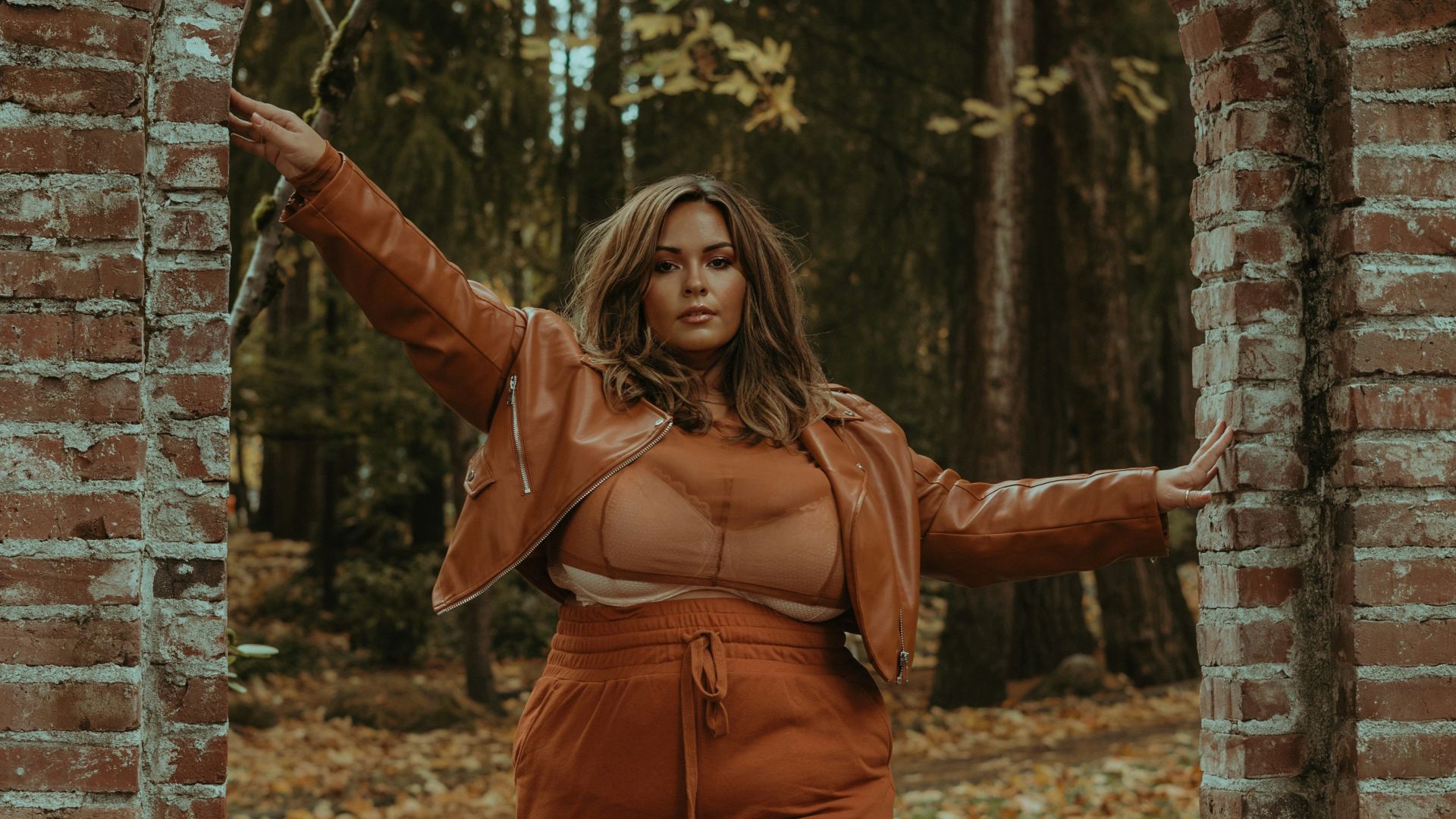 a person posing for a picture