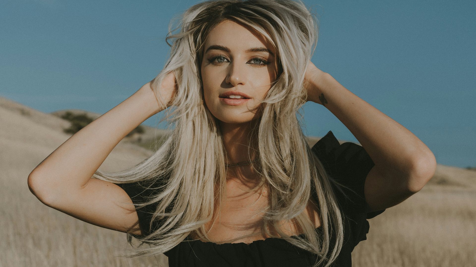 a person posing for a picture