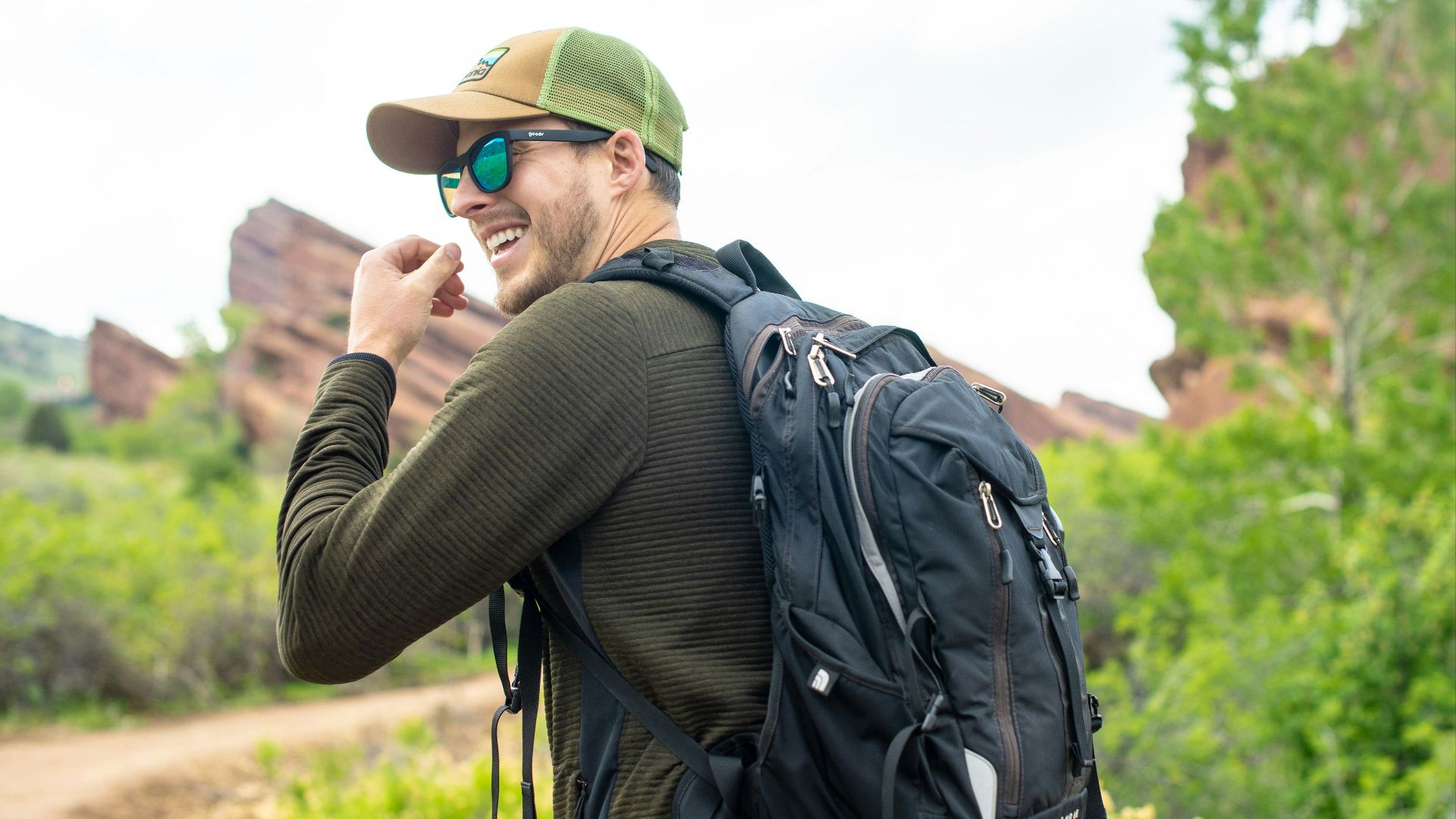 unknown person facing sideways outdoors