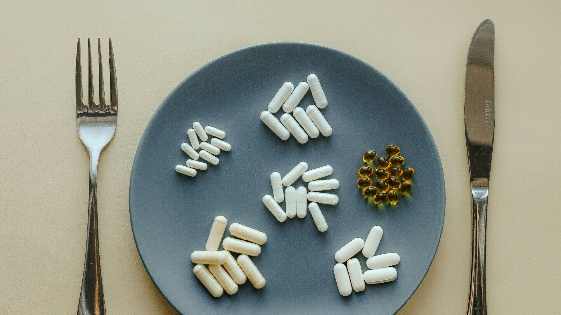 a plate with food on it