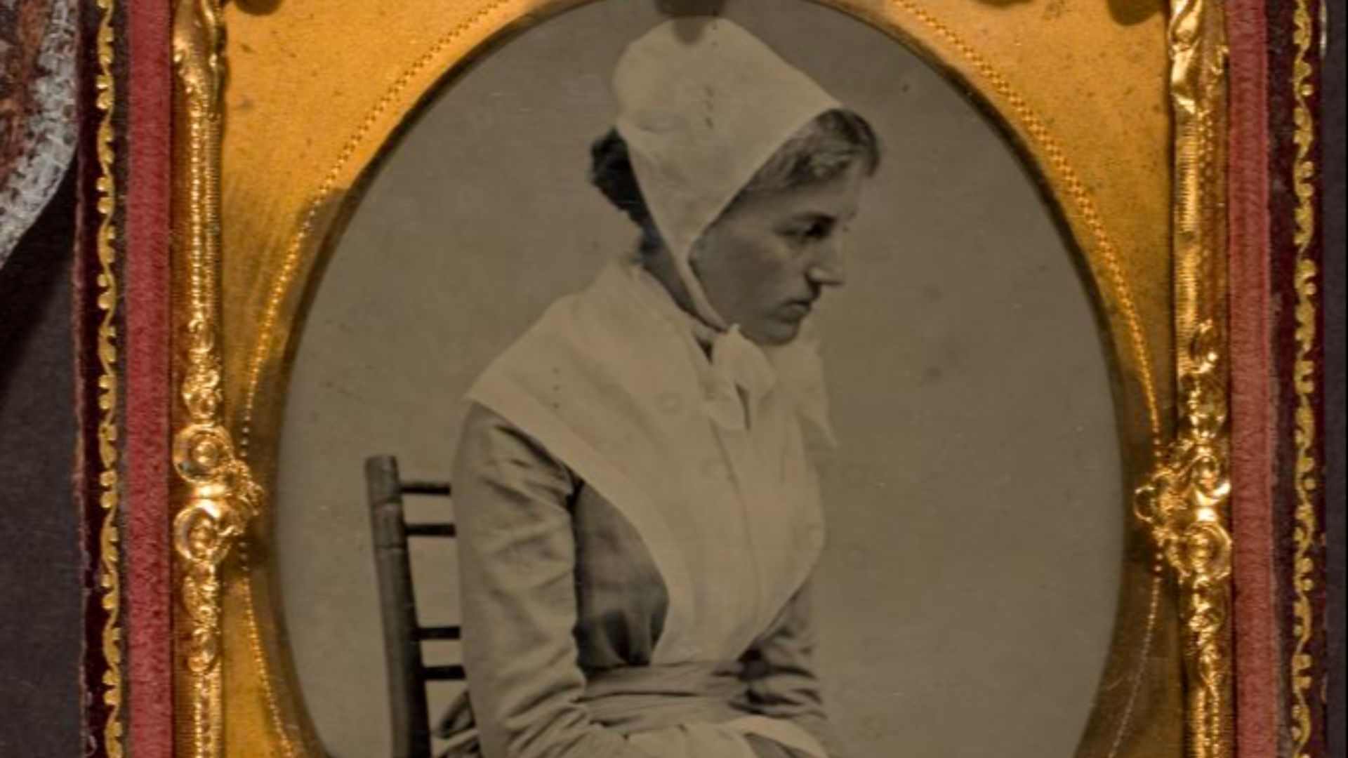 File:Portrait of a woman in Shaker or Quaker dress (4420678704).jpg