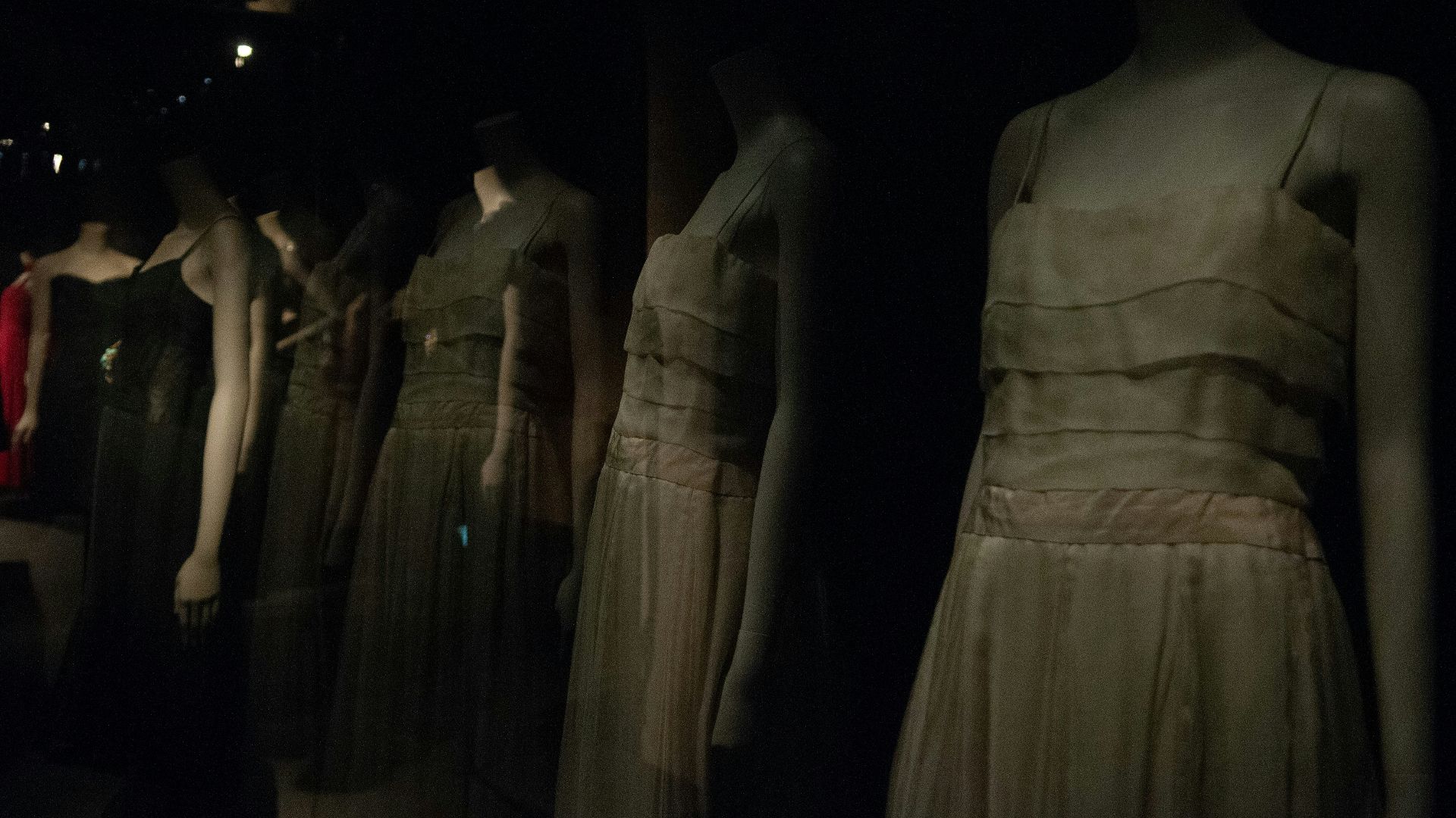 woman in white dress standing