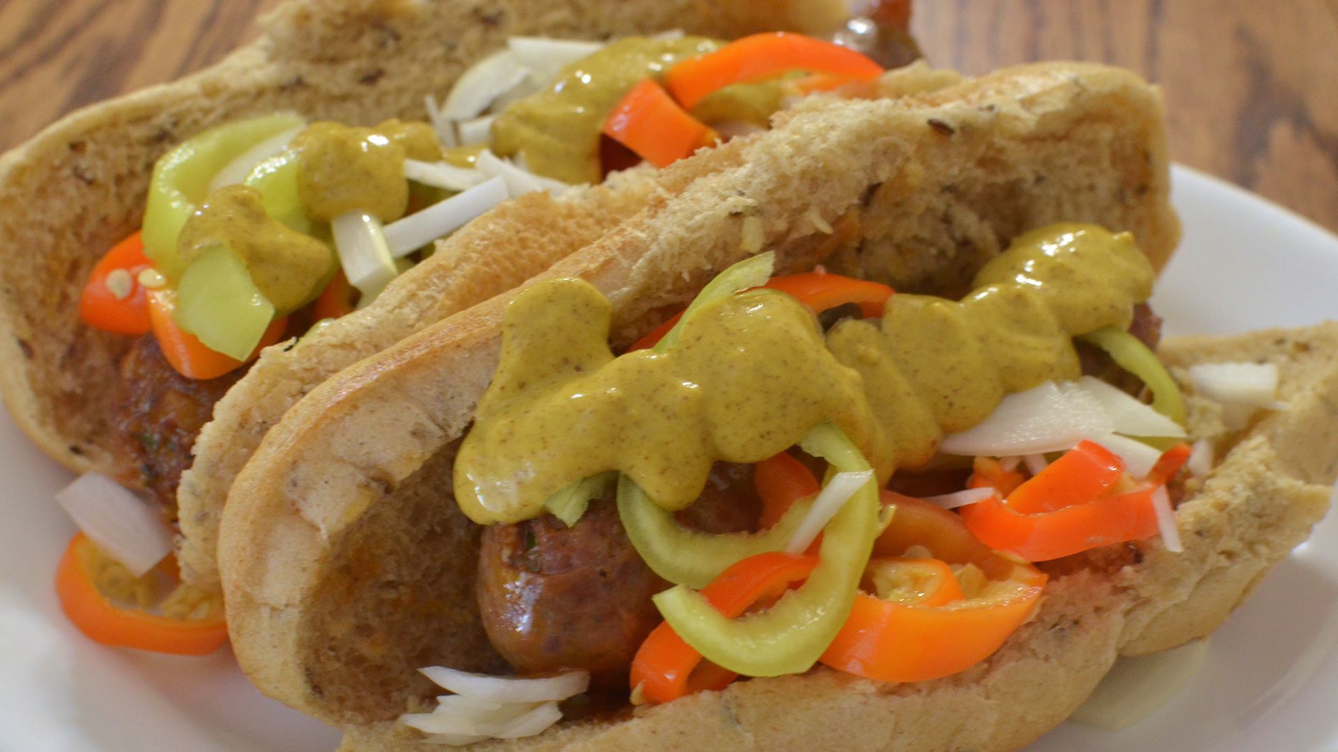 File:Mmm... sausage and peppers (7988474521).jpg