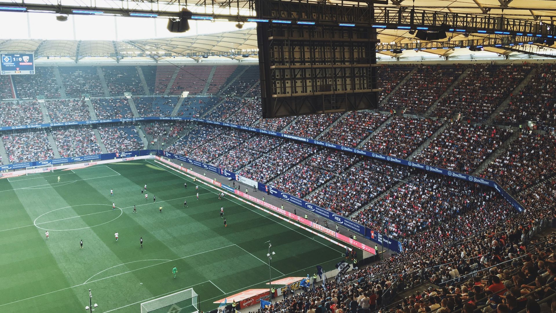 aerial photography of ballpark