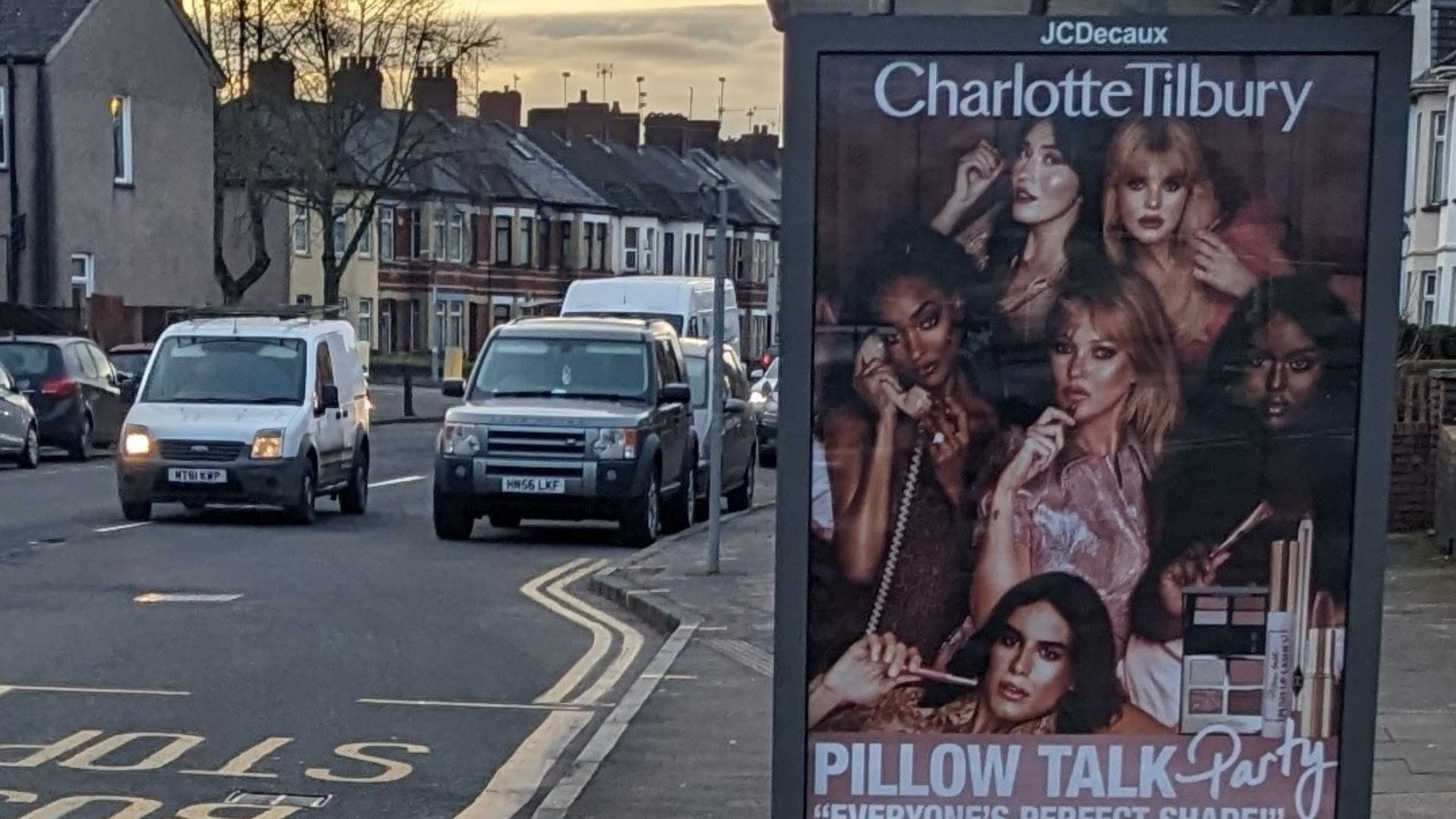 File:Charlotte Tilbury advert, Crindau, Newport - geograph.org.uk - 7415894.jpg