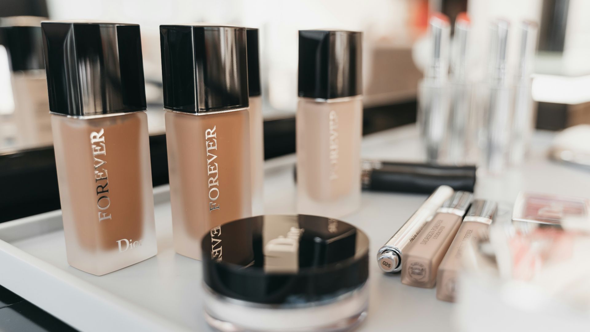 brown and black calvin klein perfume bottle